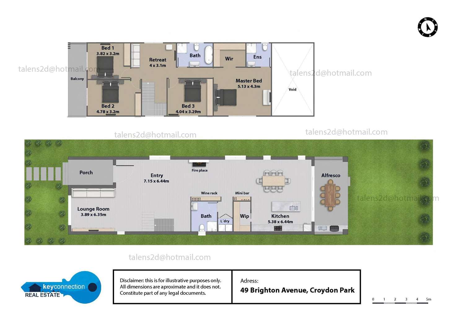 Floorplan of Homely house listing, 49 Brighton Avenue, Croydon Park NSW 2133