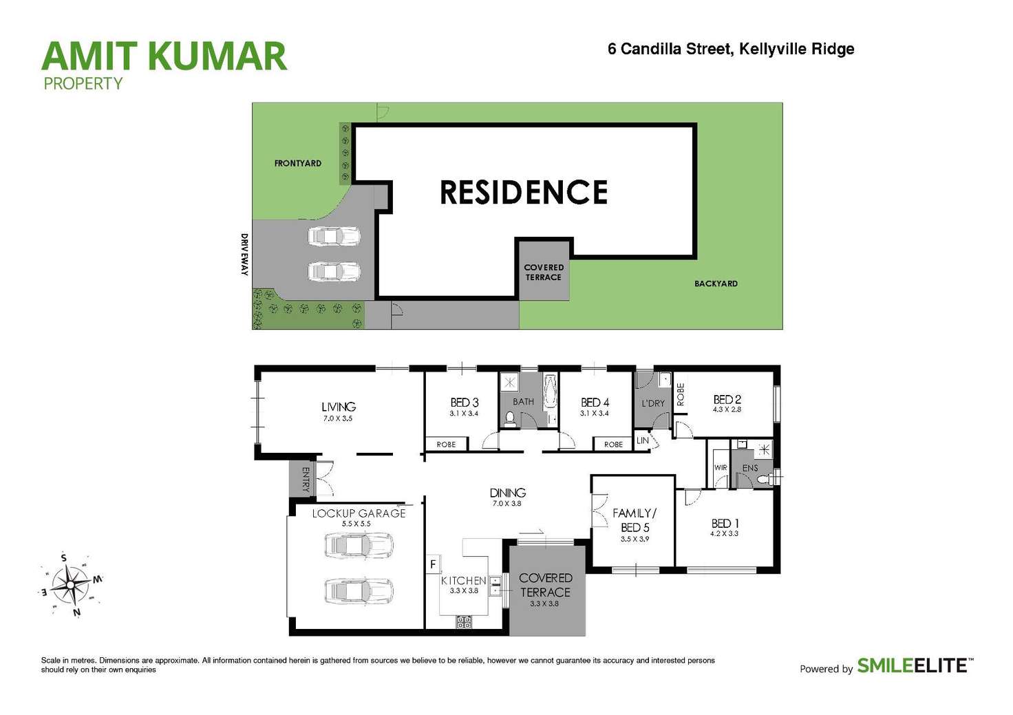 Floorplan of Homely house listing, 6 Candilla Street, Kellyville Ridge NSW 2155