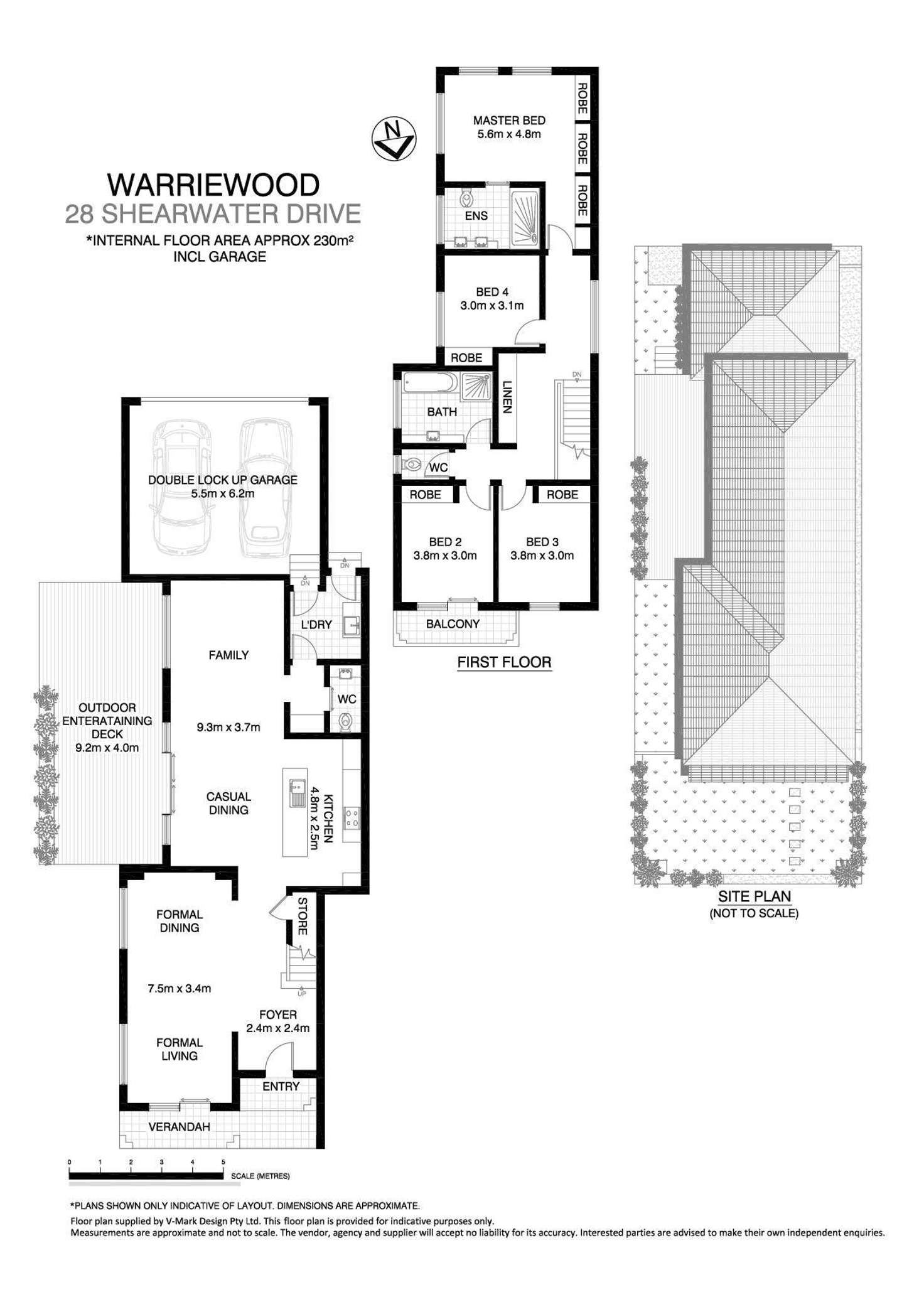 Floorplan of Homely house listing, 28 Shearwater Drive, Warriewood NSW 2102