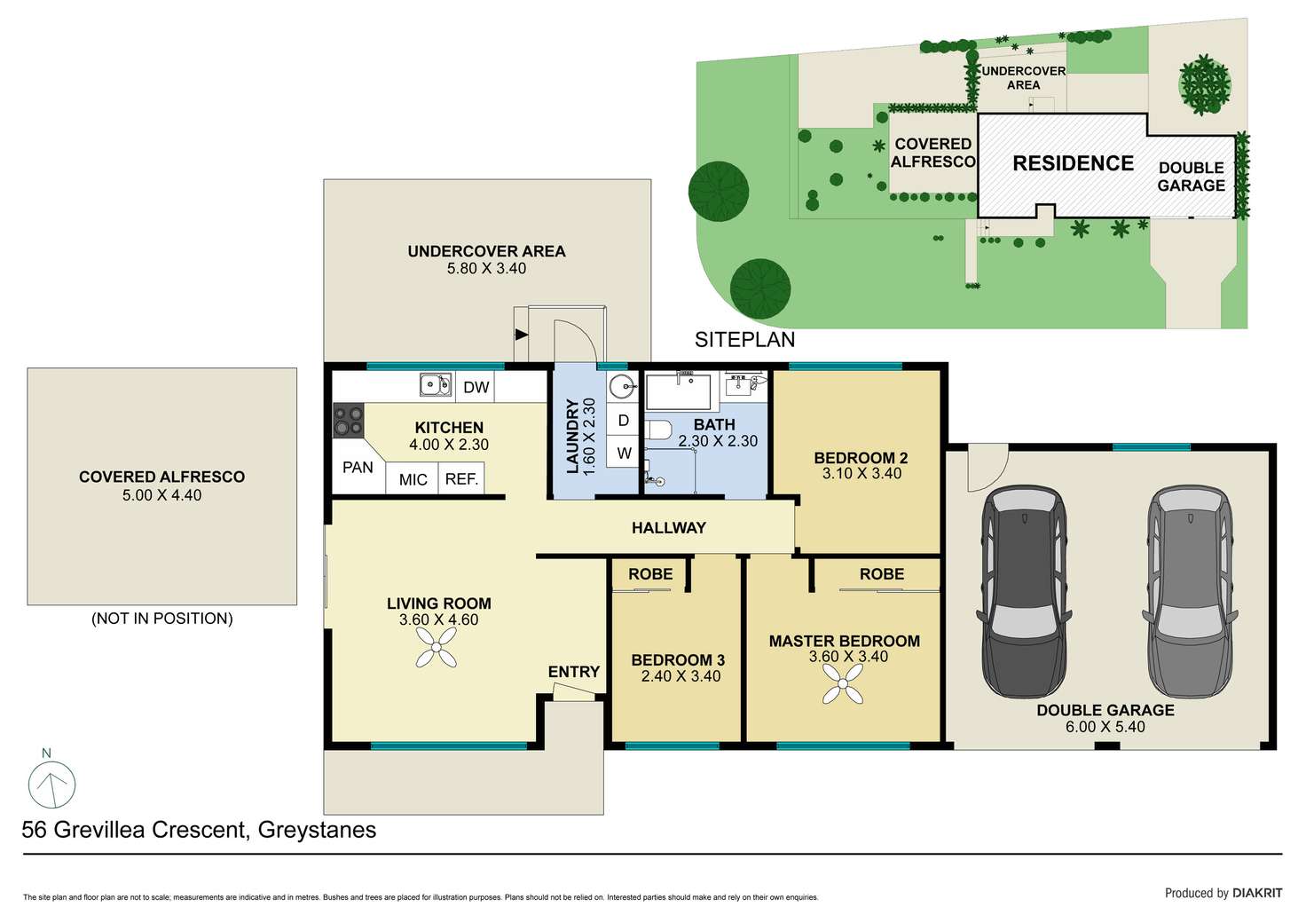 Floorplan of Homely house listing, 56 Grevillea Crescent, Greystanes NSW 2145