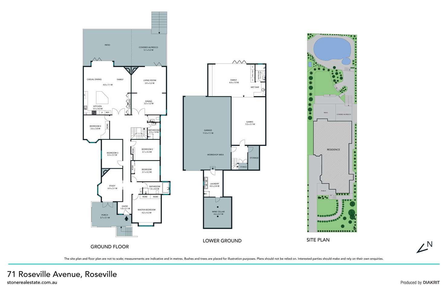 Floorplan of Homely house listing, 71 Roseville Avenue, Roseville NSW 2069