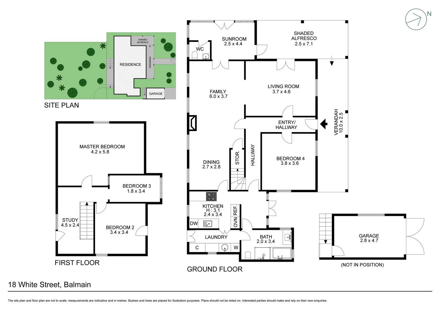 Floorplan of Homely house listing, 18 White Street, Balmain NSW 2041