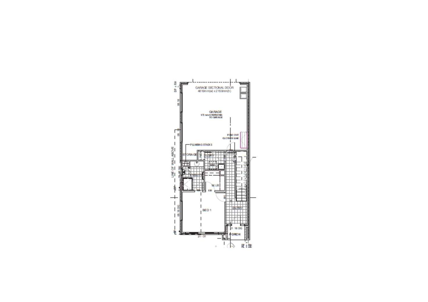 Floorplan of Homely house listing, 12/8 The Crossing, Caroline Springs VIC 3023