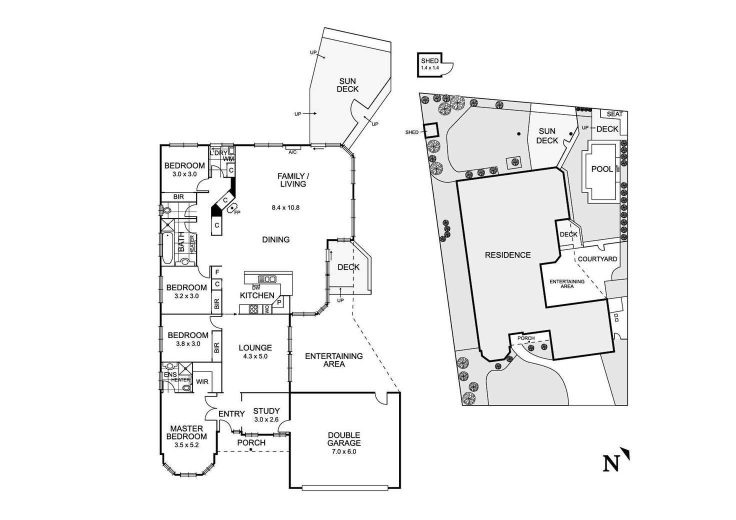 Floorplan of Homely house listing, 39 Evergreen Drive, Wyndham Vale VIC 3024