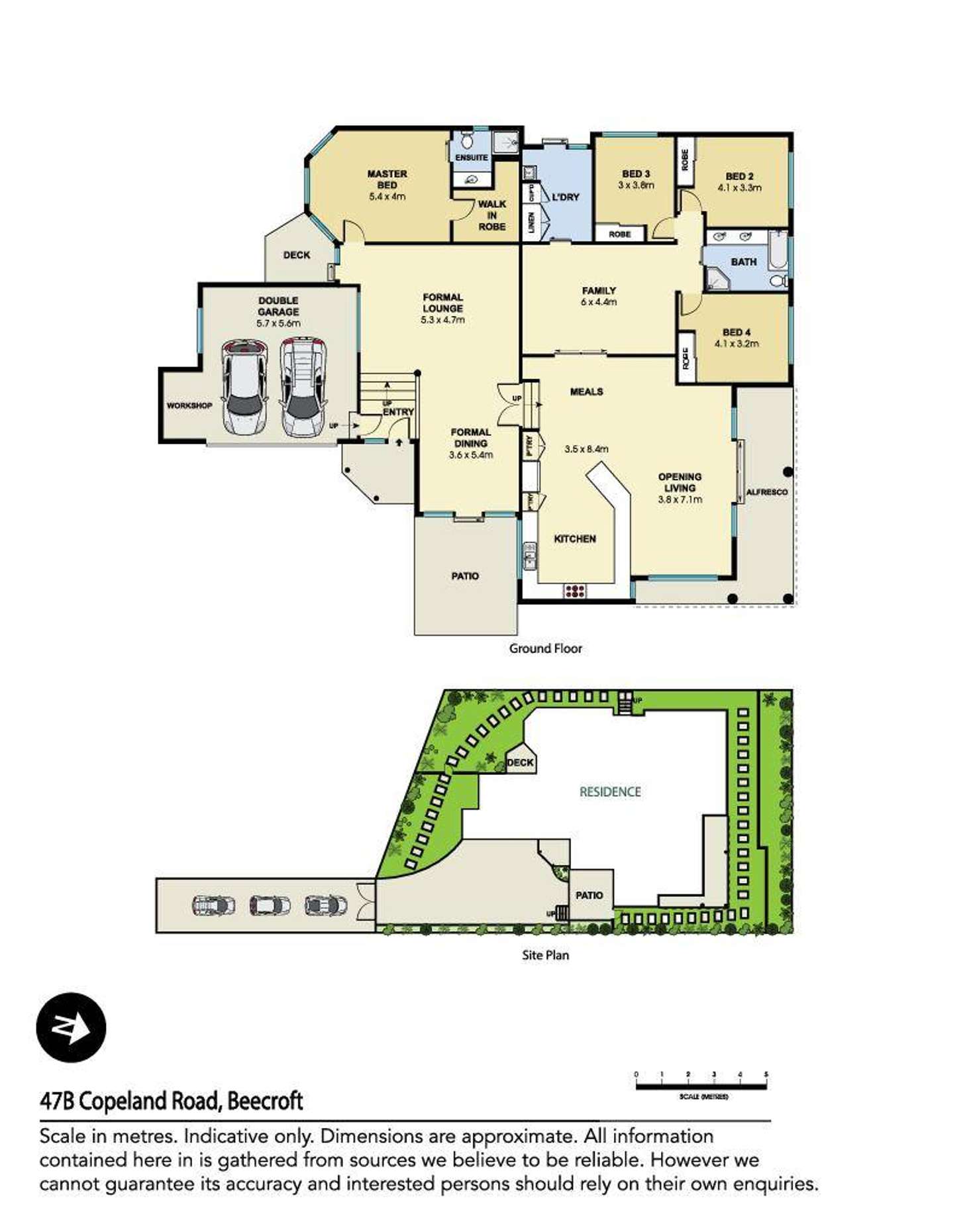 Floorplan of Homely house listing, 47B Copeland Road, Beecroft NSW 2119