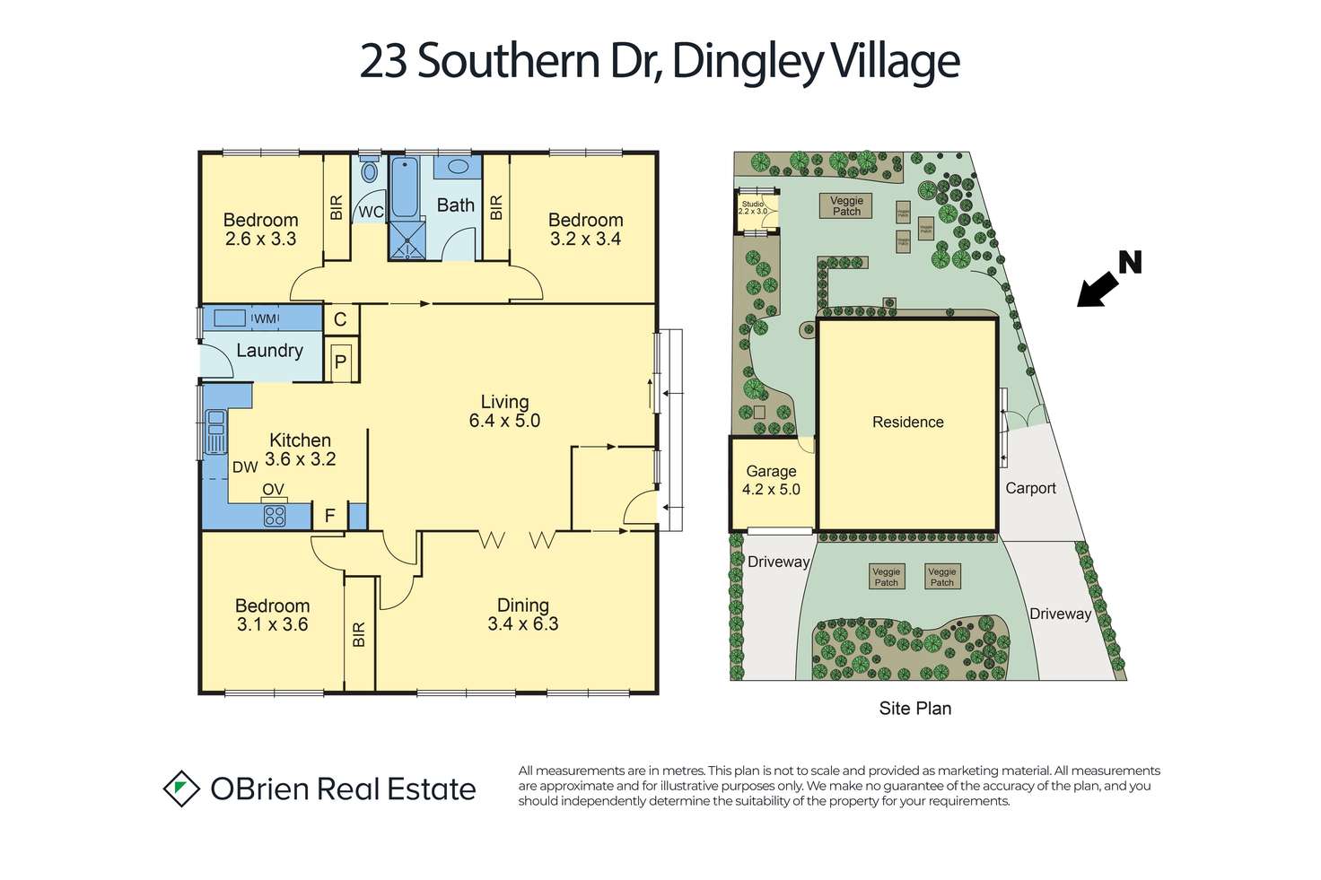 Floorplan of Homely house listing, 23 Southern Drive, Dingley Village VIC 3172