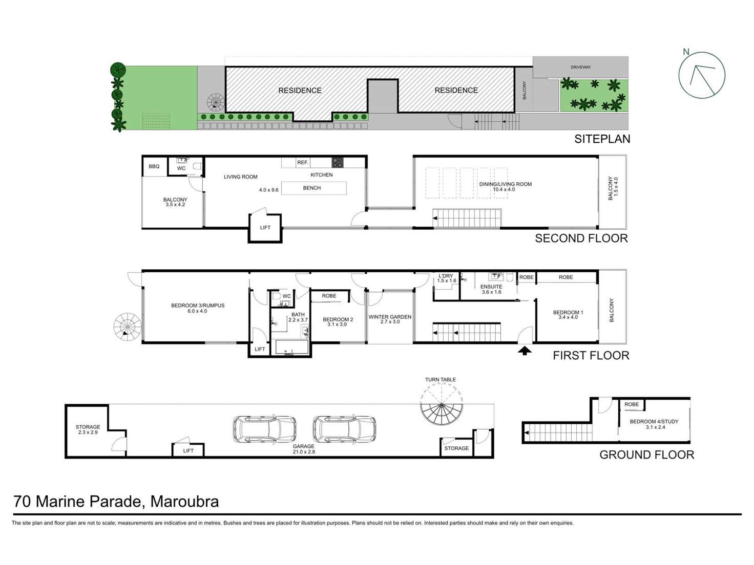 Floorplan of Homely house listing, 70 Marine Parade, Maroubra NSW 2035