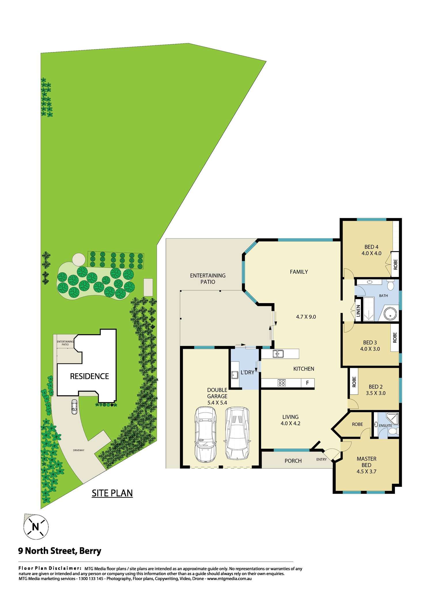 Floorplan of Homely house listing, 9 North Street, Berry NSW 2535