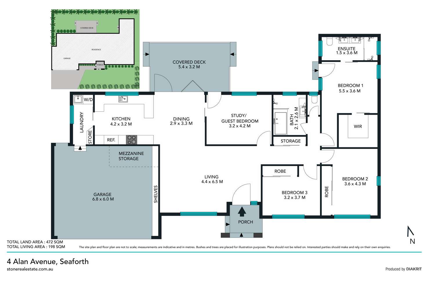 Floorplan of Homely house listing, 4 Alan Avenue, Seaforth NSW 2092