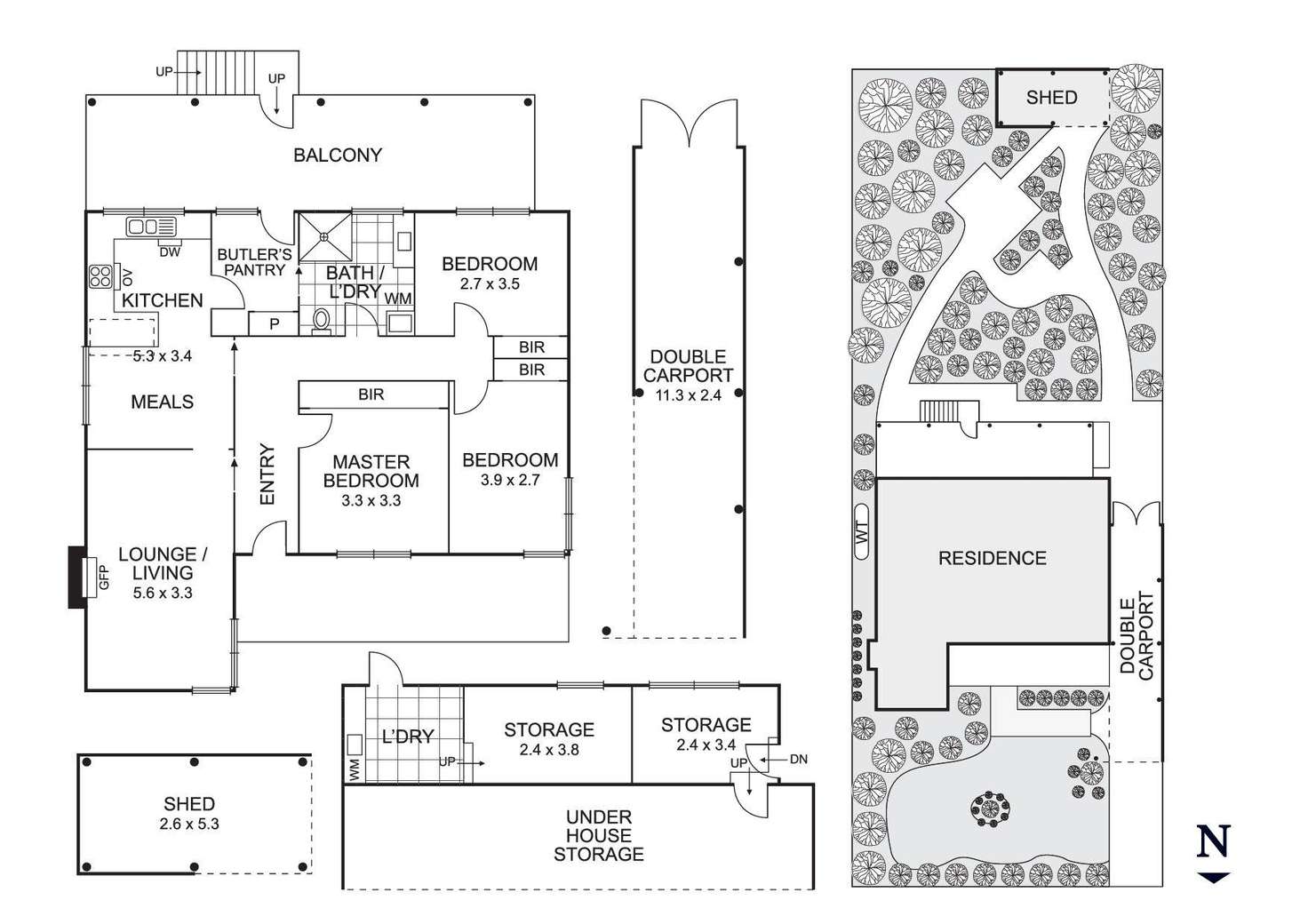 Floorplan of Homely house listing, 36 Flinders Street, Bulleen VIC 3105
