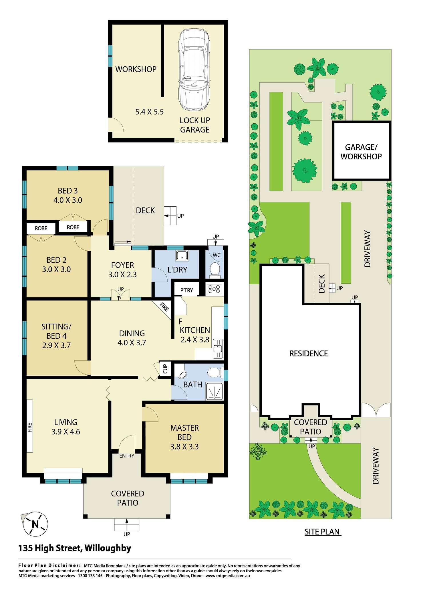 Floorplan of Homely house listing, 135 High Street, Willoughby NSW 2068