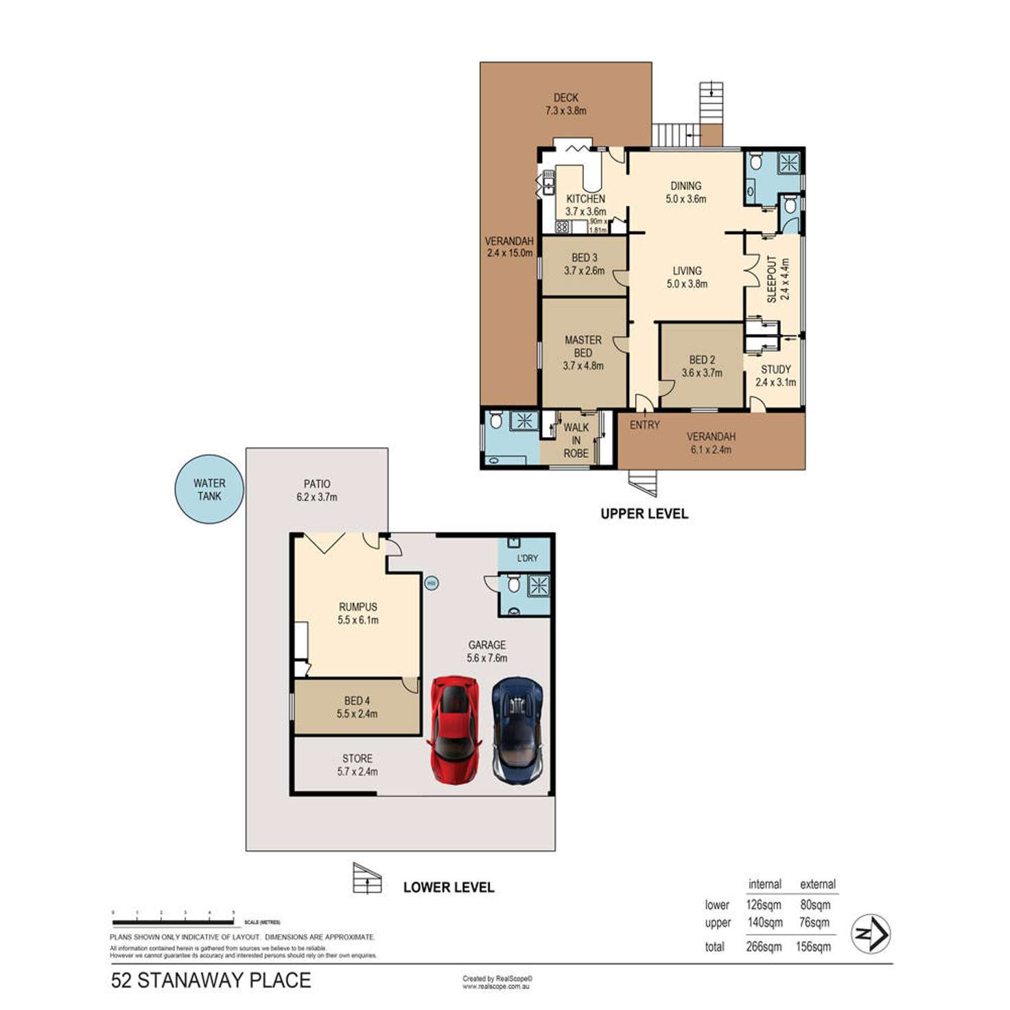 Floorplan of Homely house listing, 52 Stanaway Place, Bellbowrie QLD 4070