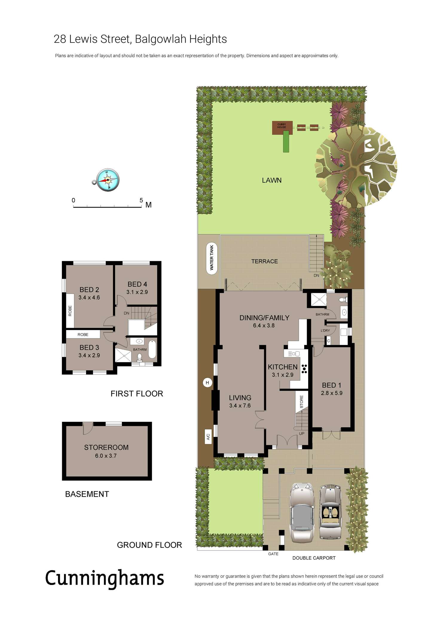 Floorplan of Homely house listing, 28 Lewis Street, Balgowlah Heights NSW 2093