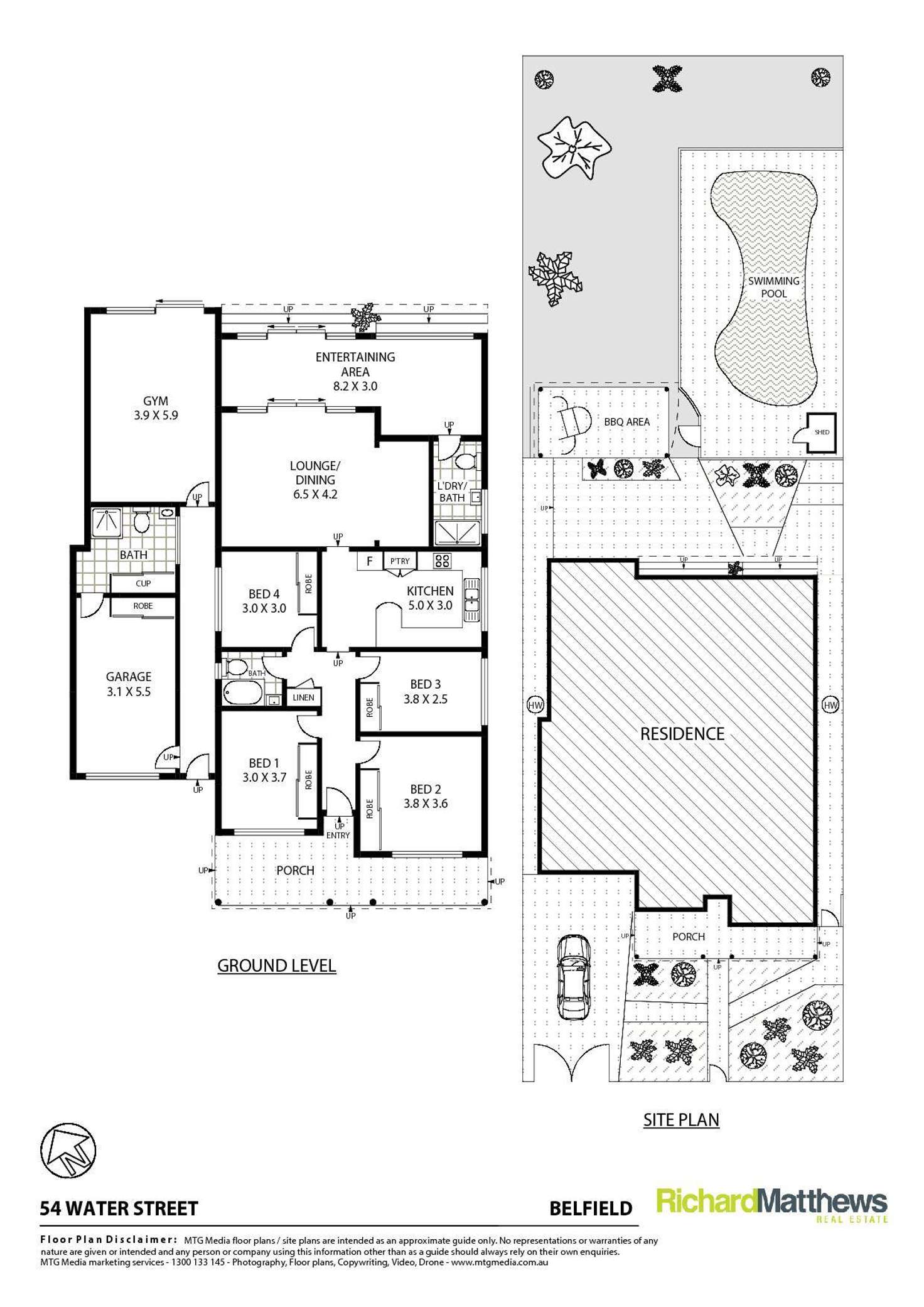 Floorplan of Homely house listing, 54 Water Street, Belfield NSW 2191
