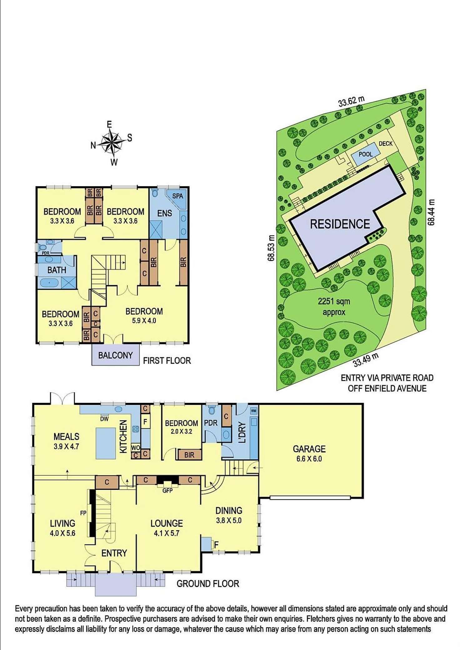 Floorplan of Homely house listing, 416-418 Park Road, Park Orchards VIC 3114