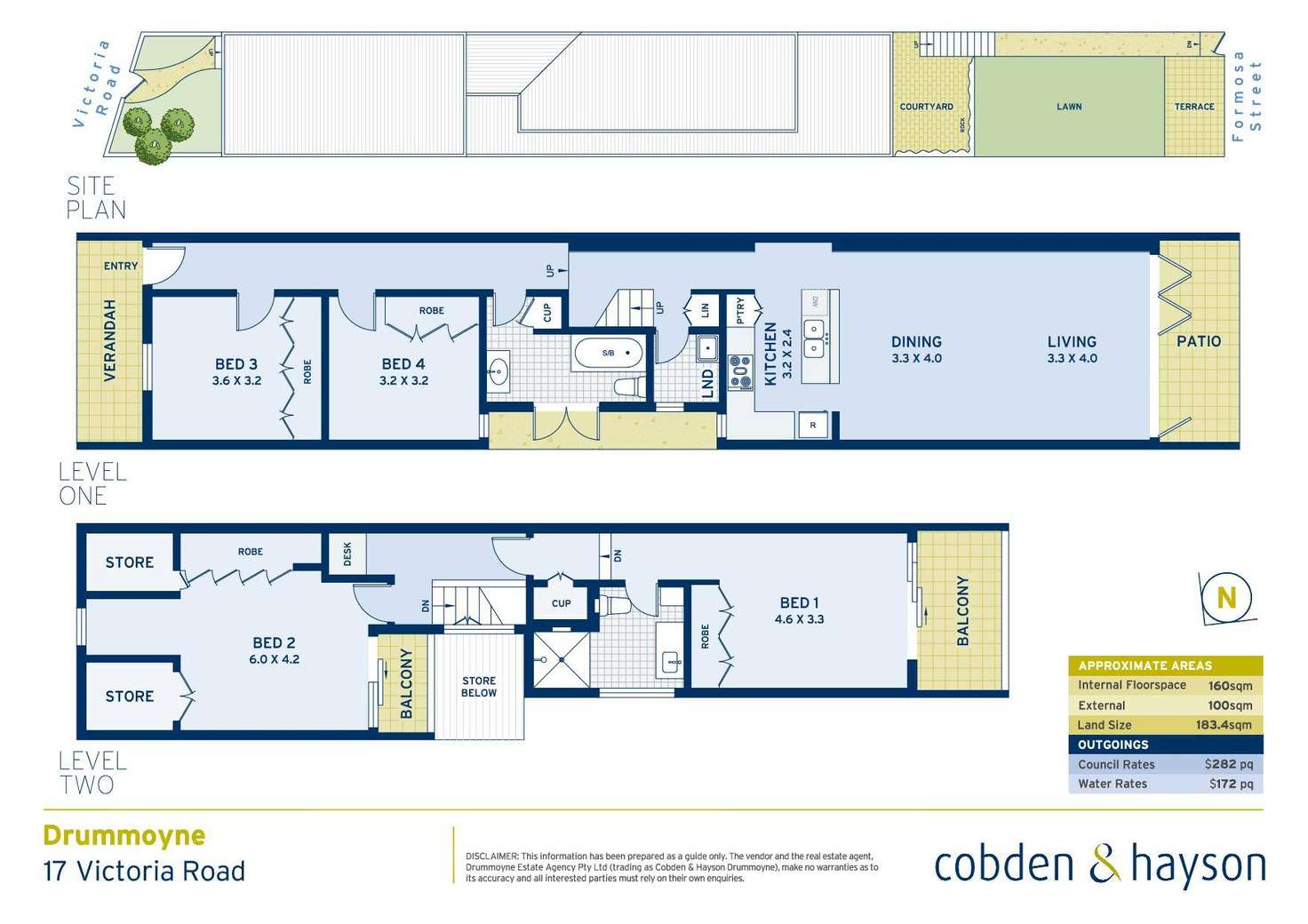 Floorplan of Homely house listing, 17 Victoria Road, Drummoyne NSW 2047