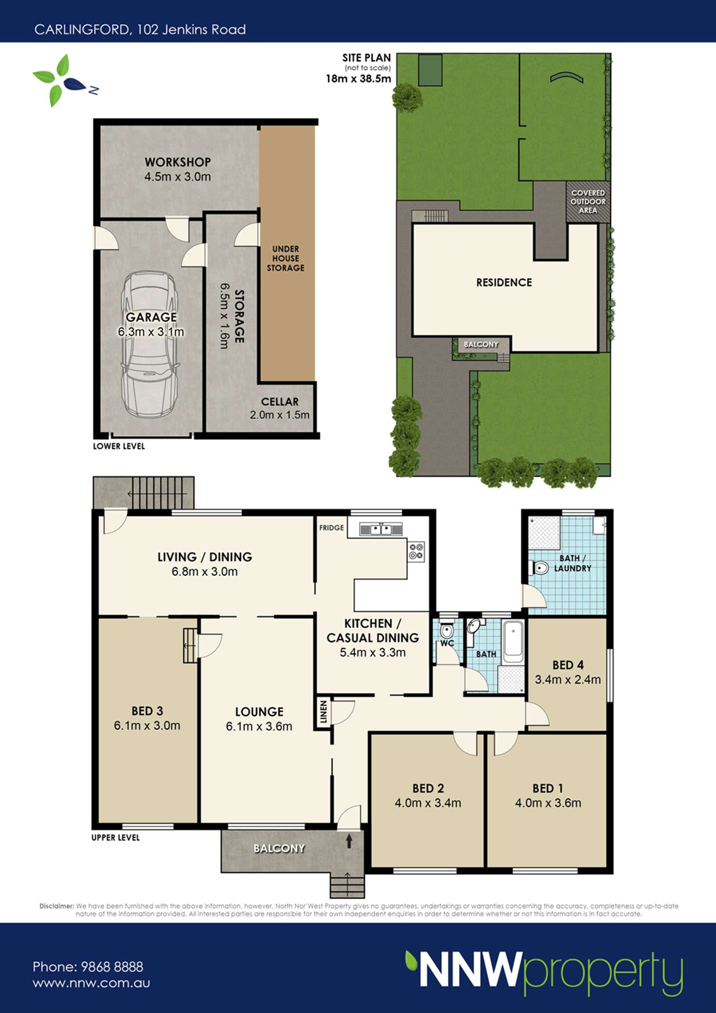 Floorplan of Homely house listing, 102 Jenkins Road, Carlingford NSW 2118