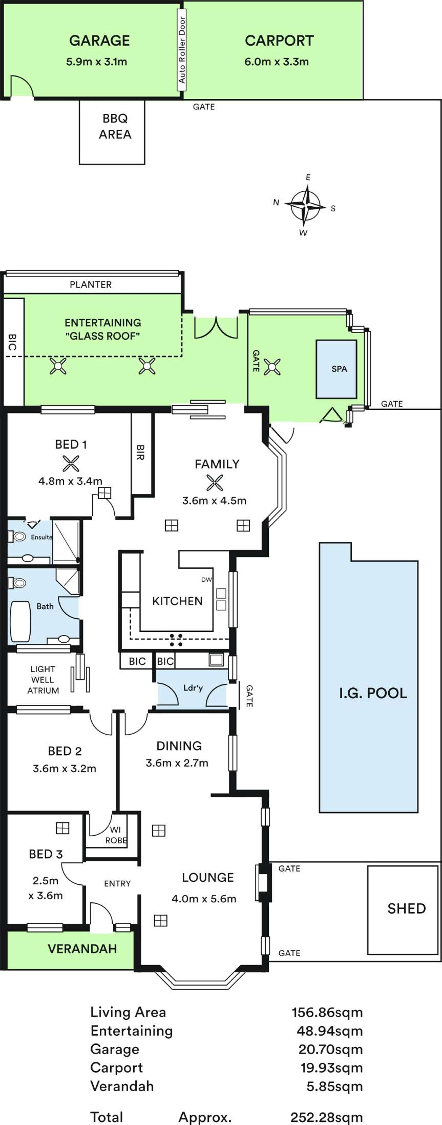 Floorplan of Homely house listing, 16a Sunnyside Road, Beaumont SA 5066