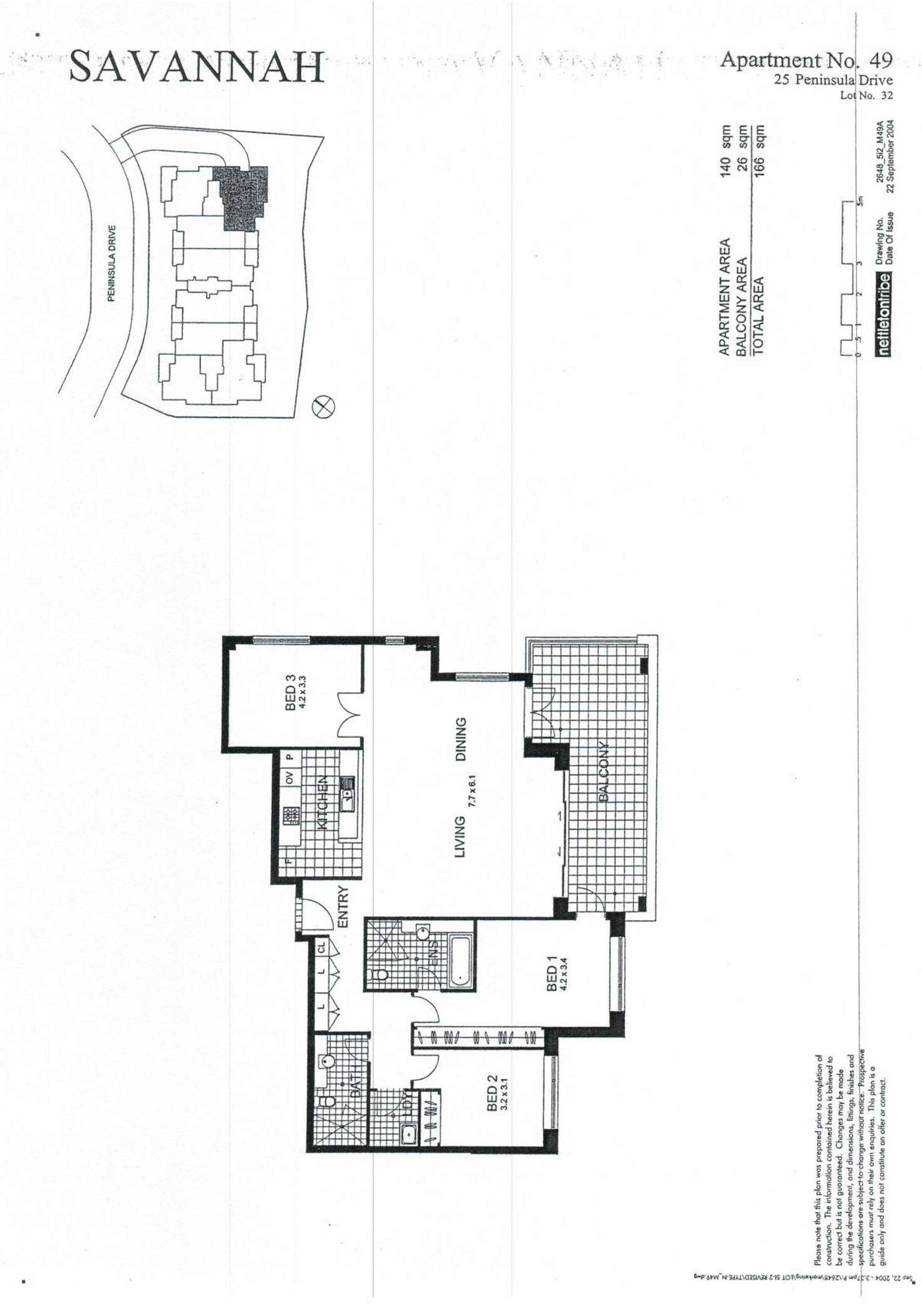 Floorplan of Homely apartment listing, 49/25 Peninsula Drive, Breakfast Point NSW 2137