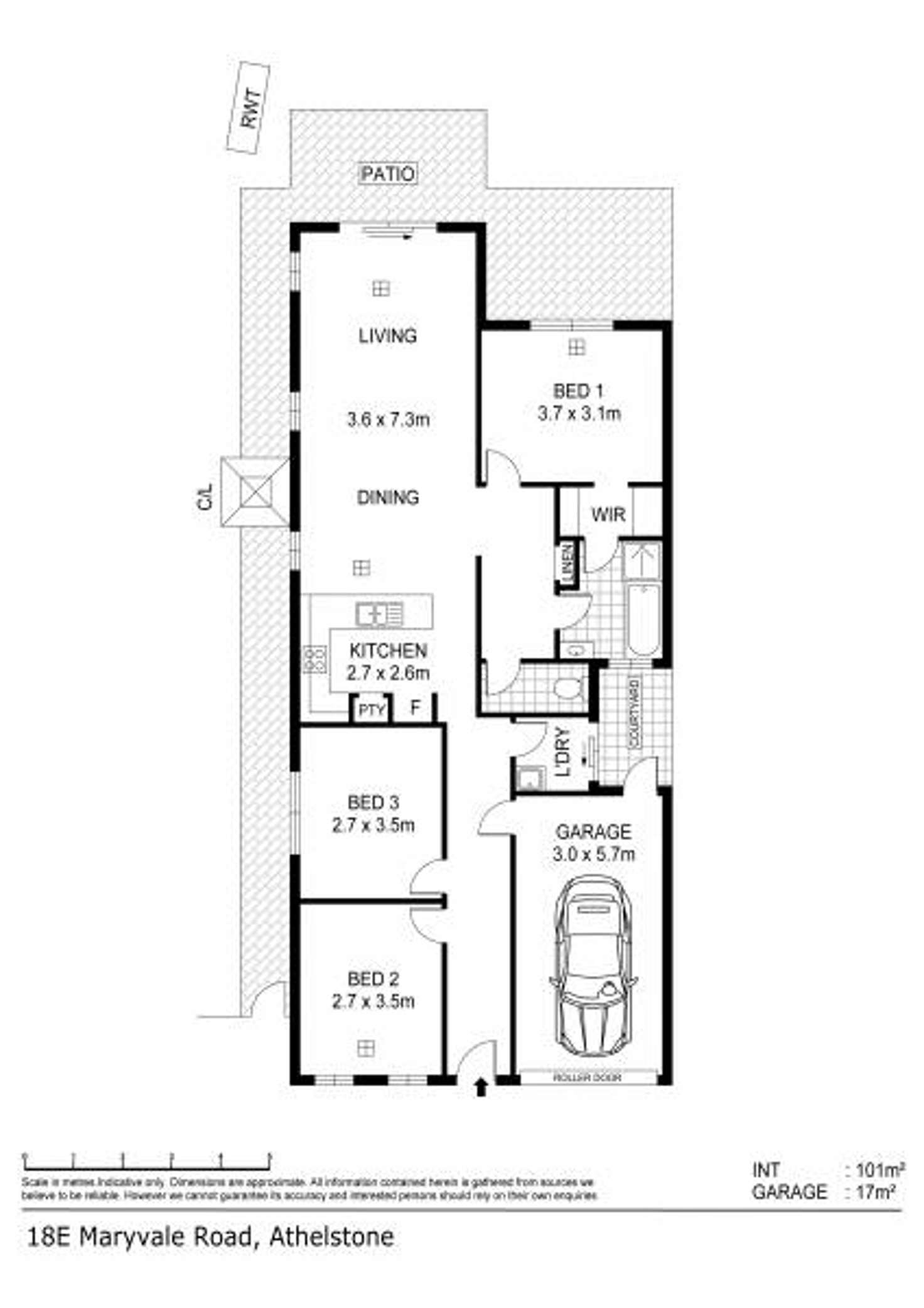 Floorplan of Homely house listing, 18E Maryvale Road, Athelstone SA 5076
