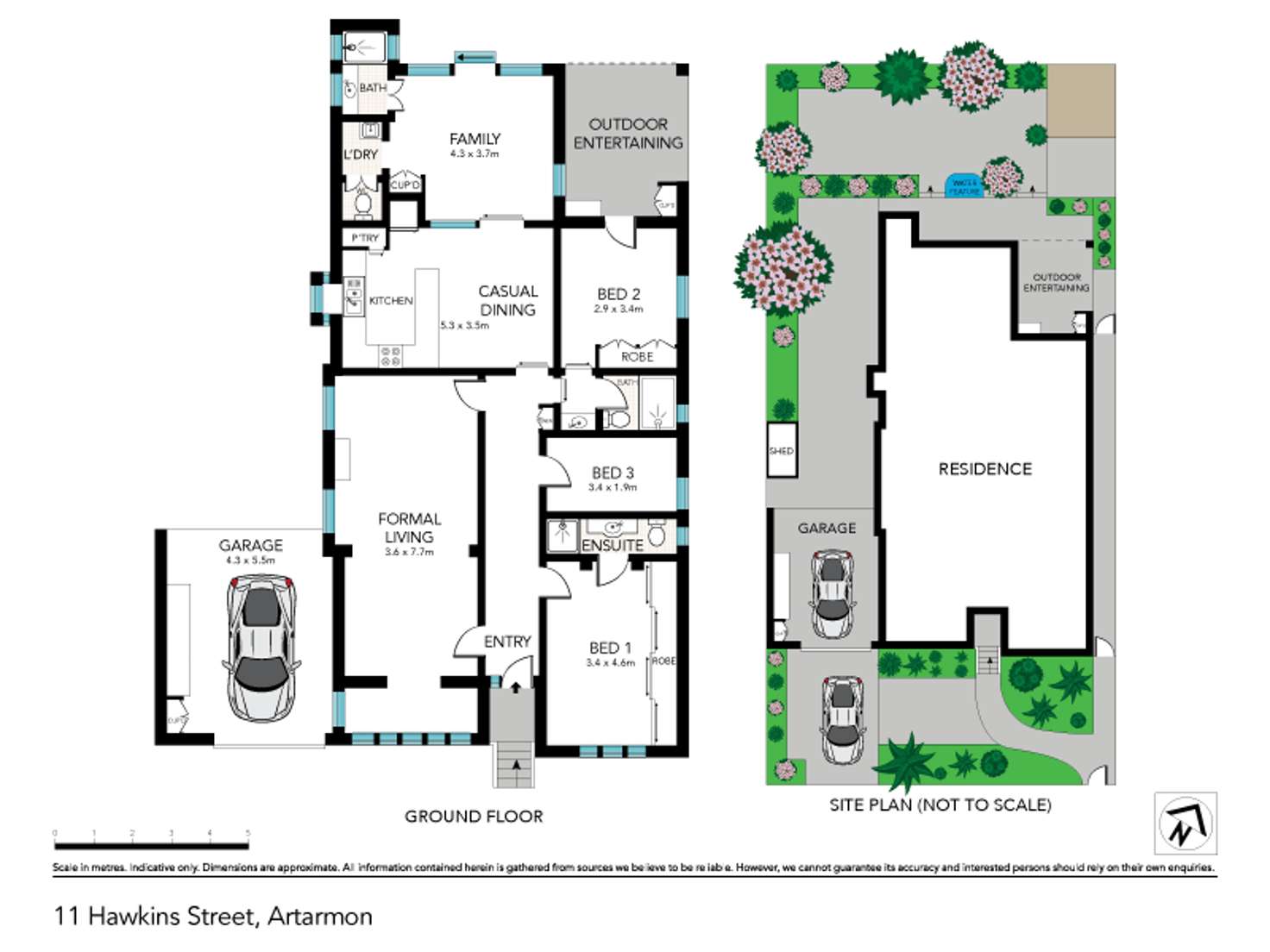 Floorplan of Homely house listing, 11 Hawkins Street, Artarmon NSW 2064