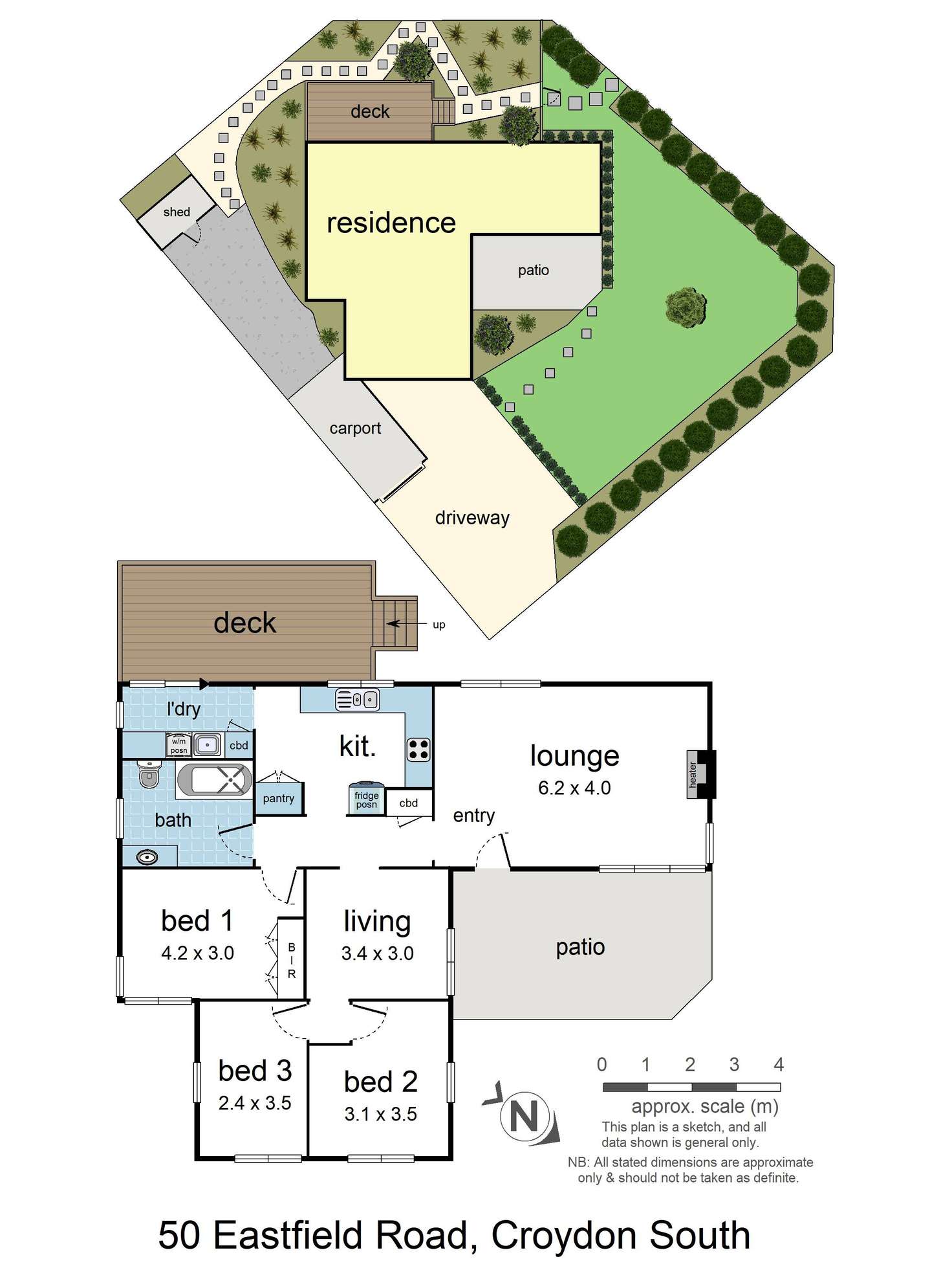 Floorplan of Homely house listing, 50 Eastfield Road, Croydon South VIC 3136