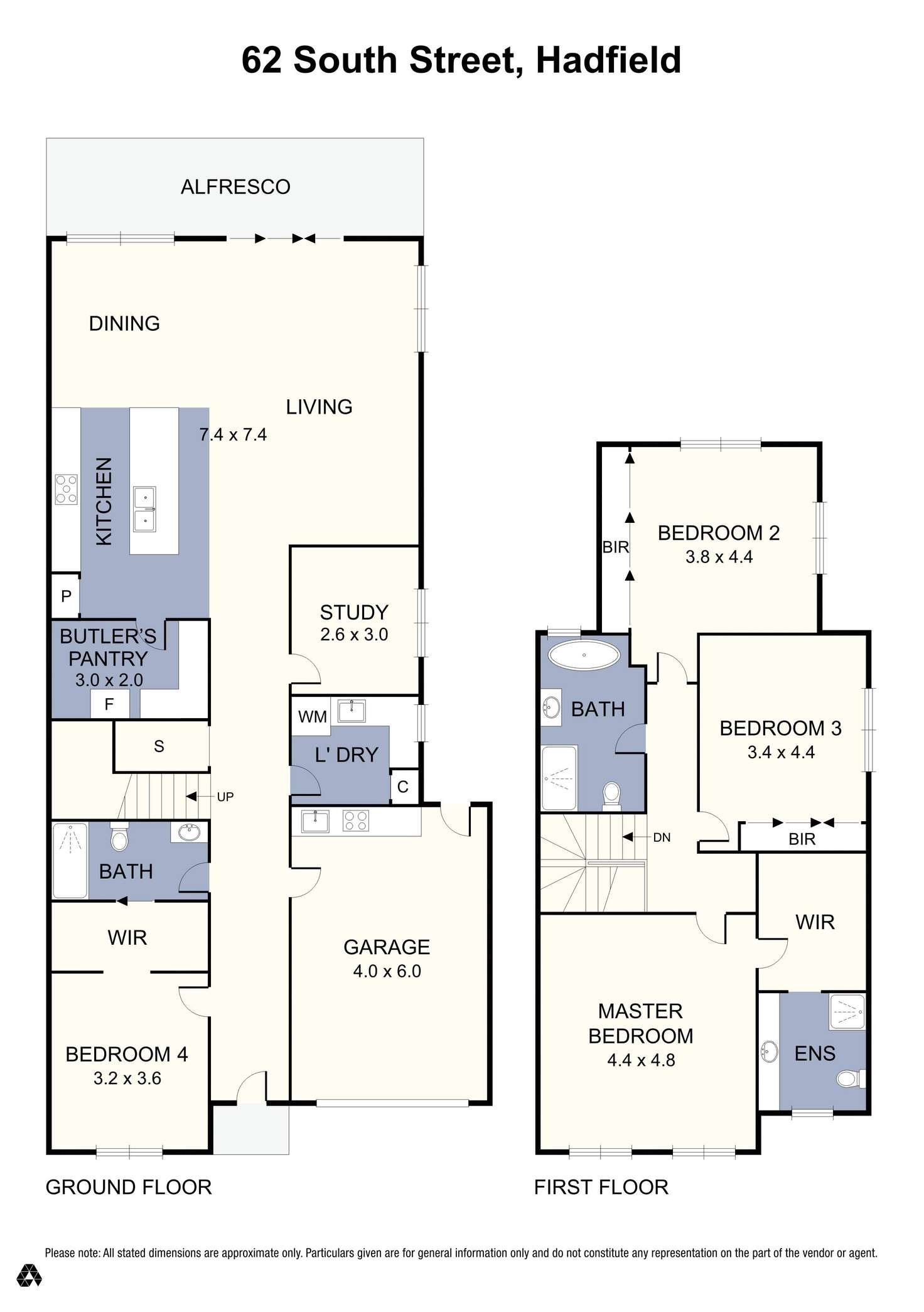 Floorplan of Homely house listing, 62 South Street, Hadfield VIC 3046