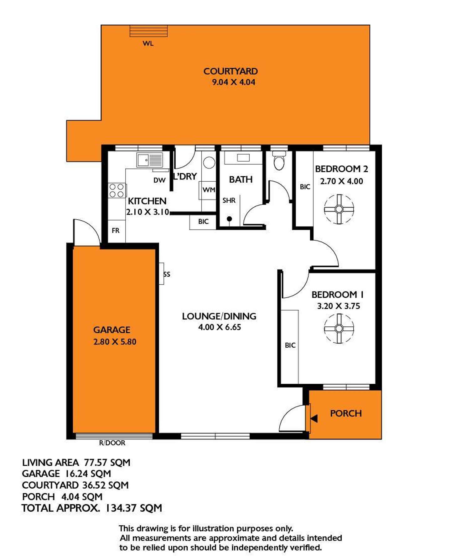 Floorplan of Homely unit listing, 9/7 Highgate Street, Fullarton SA 5063