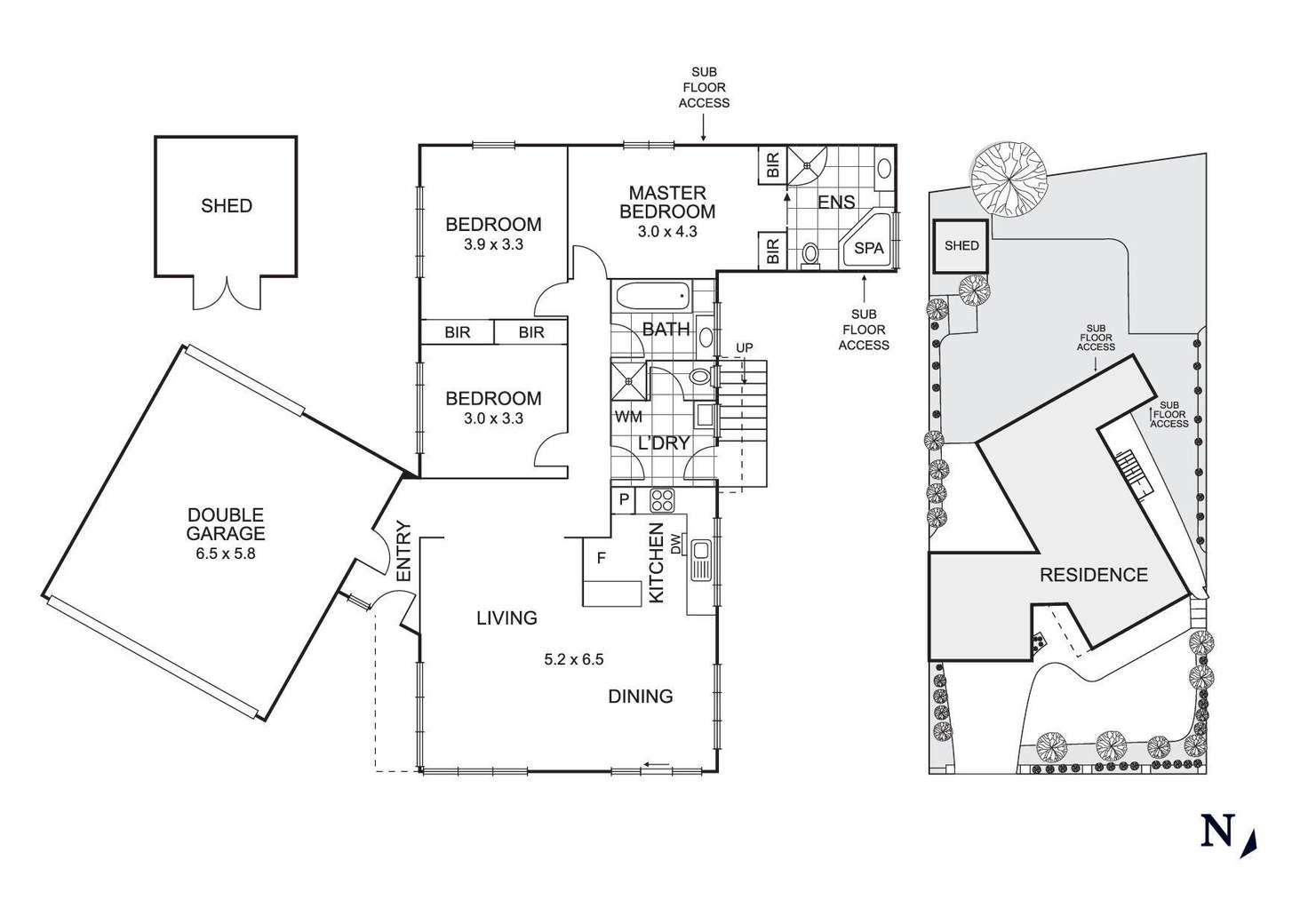 Floorplan of Homely house listing, 20 Mayona Road, Montmorency VIC 3094