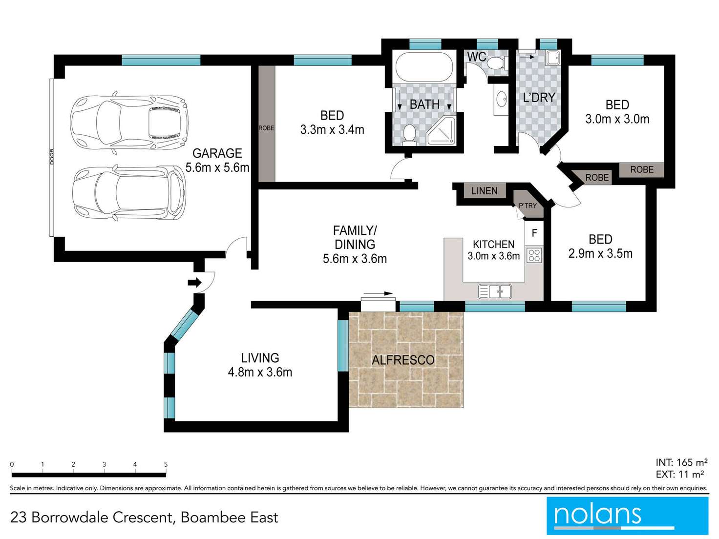 Floorplan of Homely house listing, 23 Borrowdale Crescent, Boambee East NSW 2452