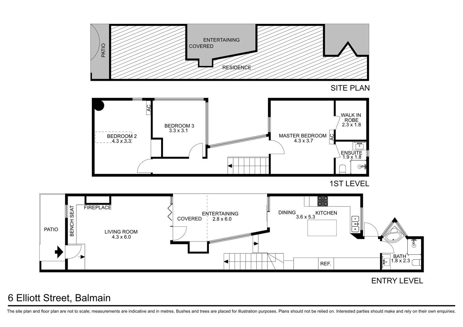 Floorplan of Homely house listing, 6 Elliott Street, Balmain NSW 2041