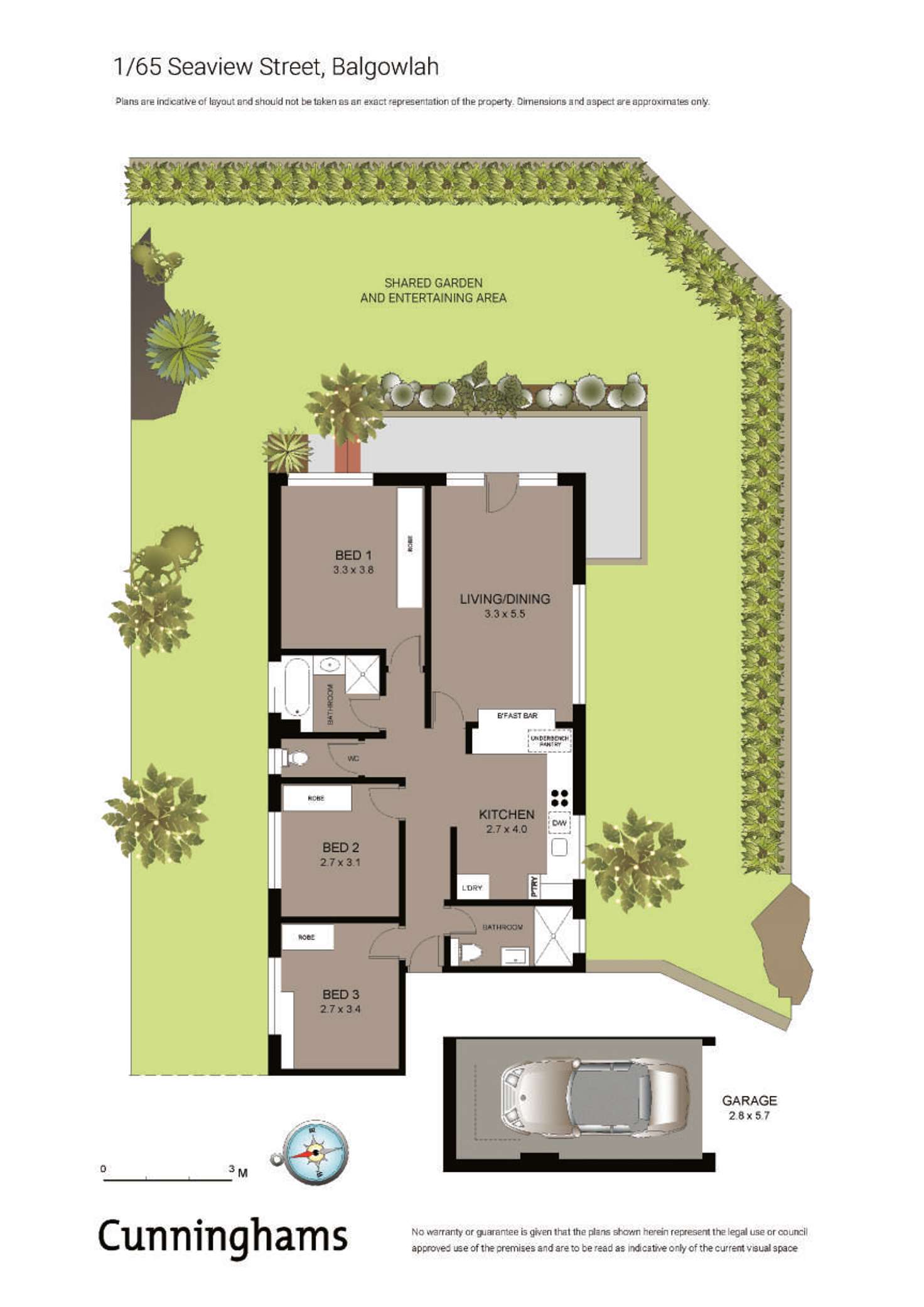 Floorplan of Homely apartment listing, 1/65 Seaview Street, Balgowlah NSW 2093