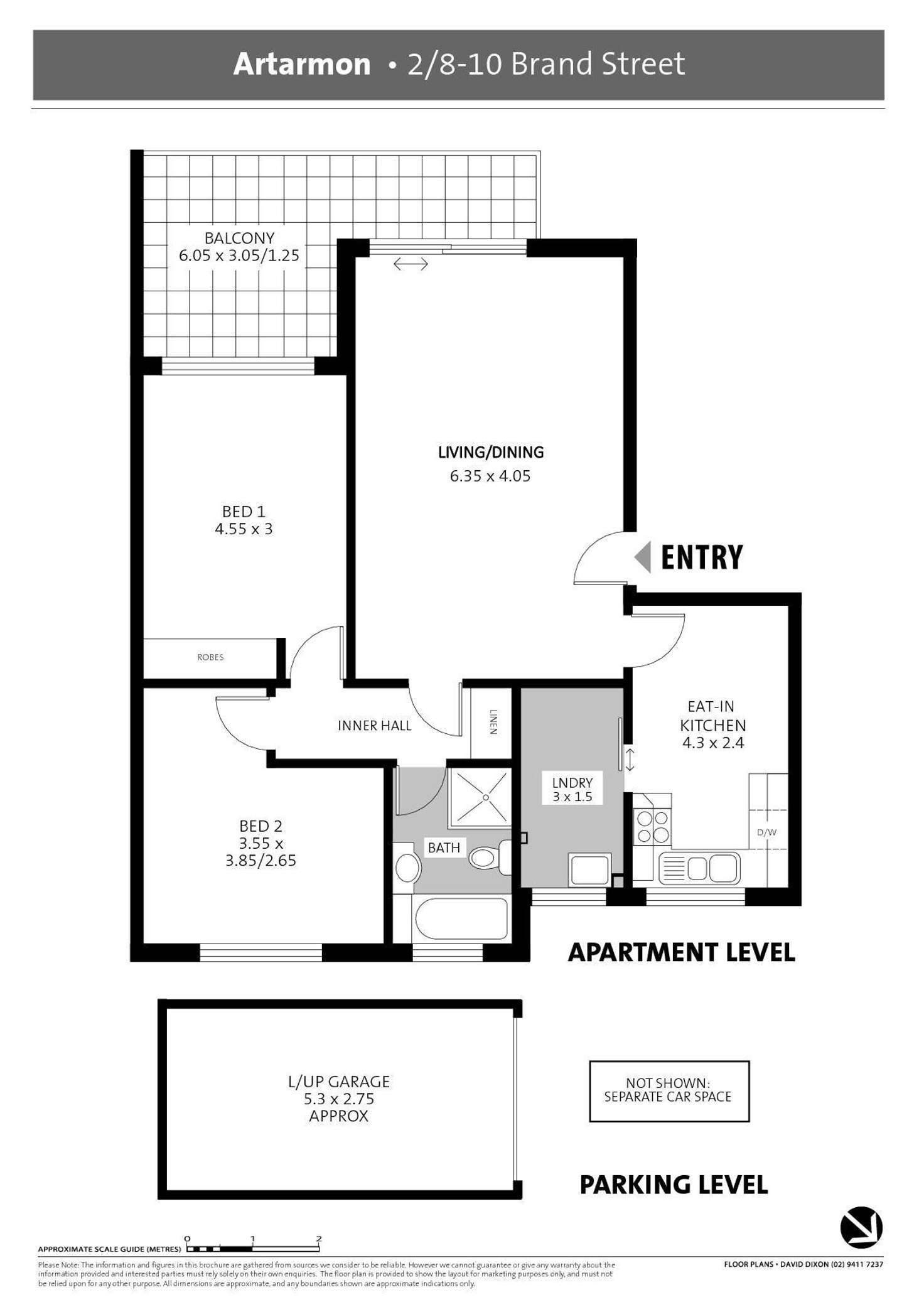 Floorplan of Homely apartment listing, 2/8-10 Brand Street, Artarmon NSW 2064