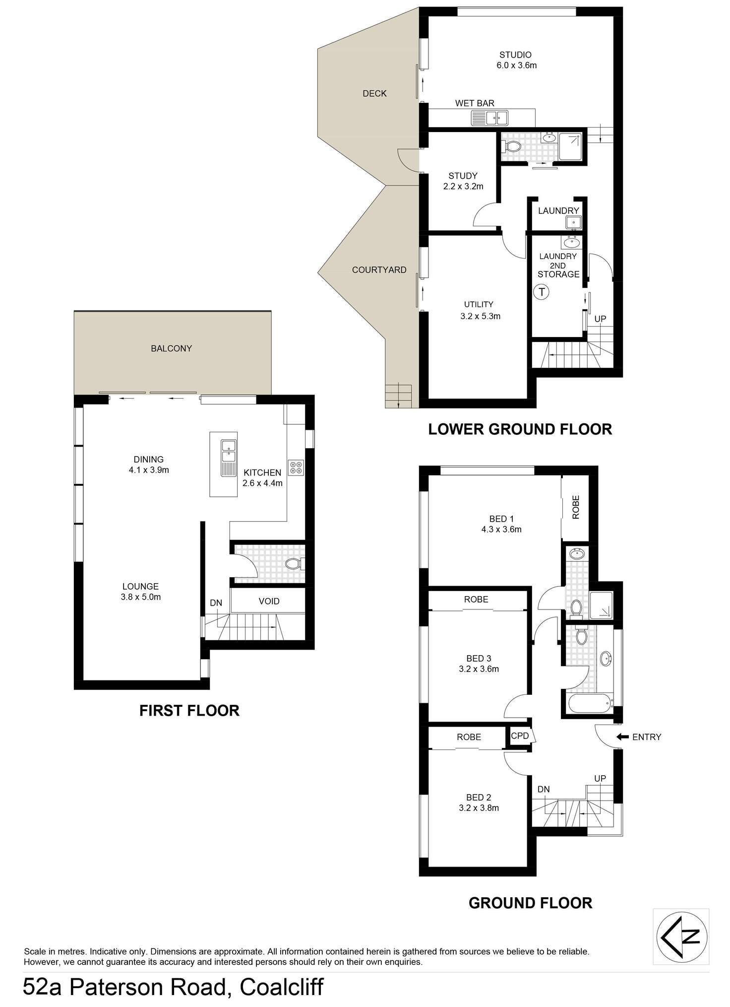 Floorplan of Homely house listing, 52a Paterson Road, Coalcliff NSW 2508