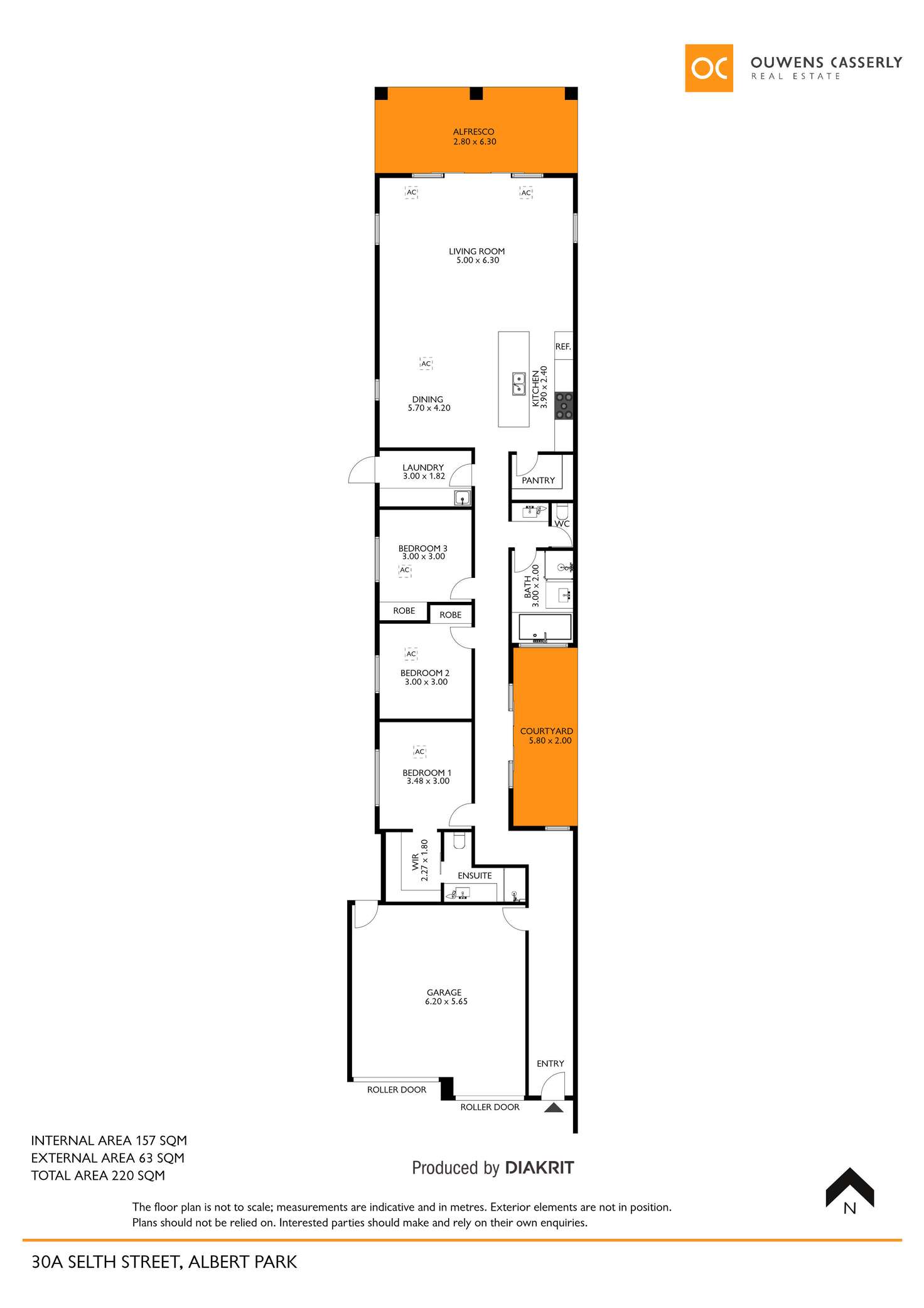 Floorplan of Homely house listing, 30a Selth Street, Albert Park SA 5014