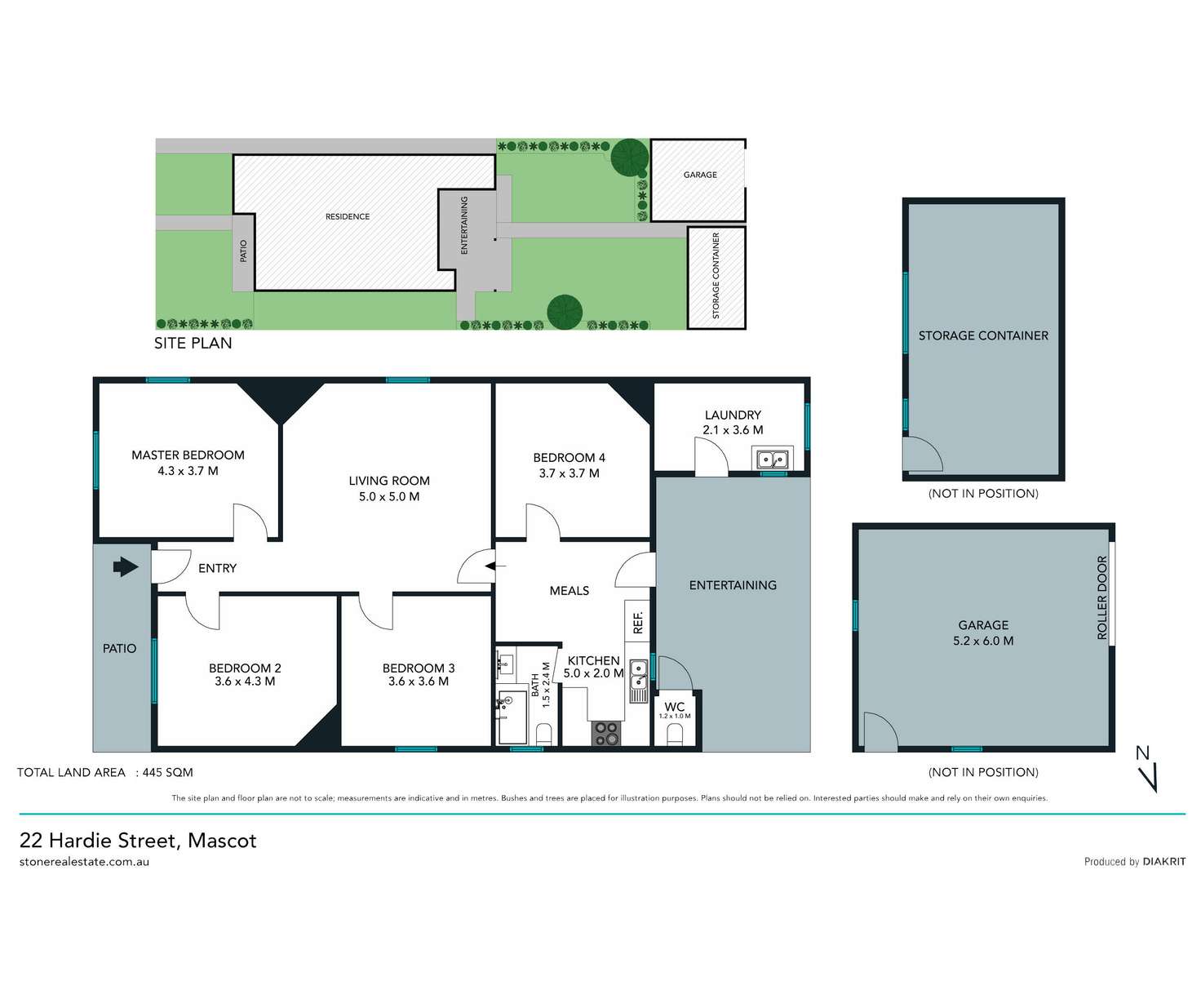 Floorplan of Homely house listing, 22 Hardie Street, Mascot NSW 2020