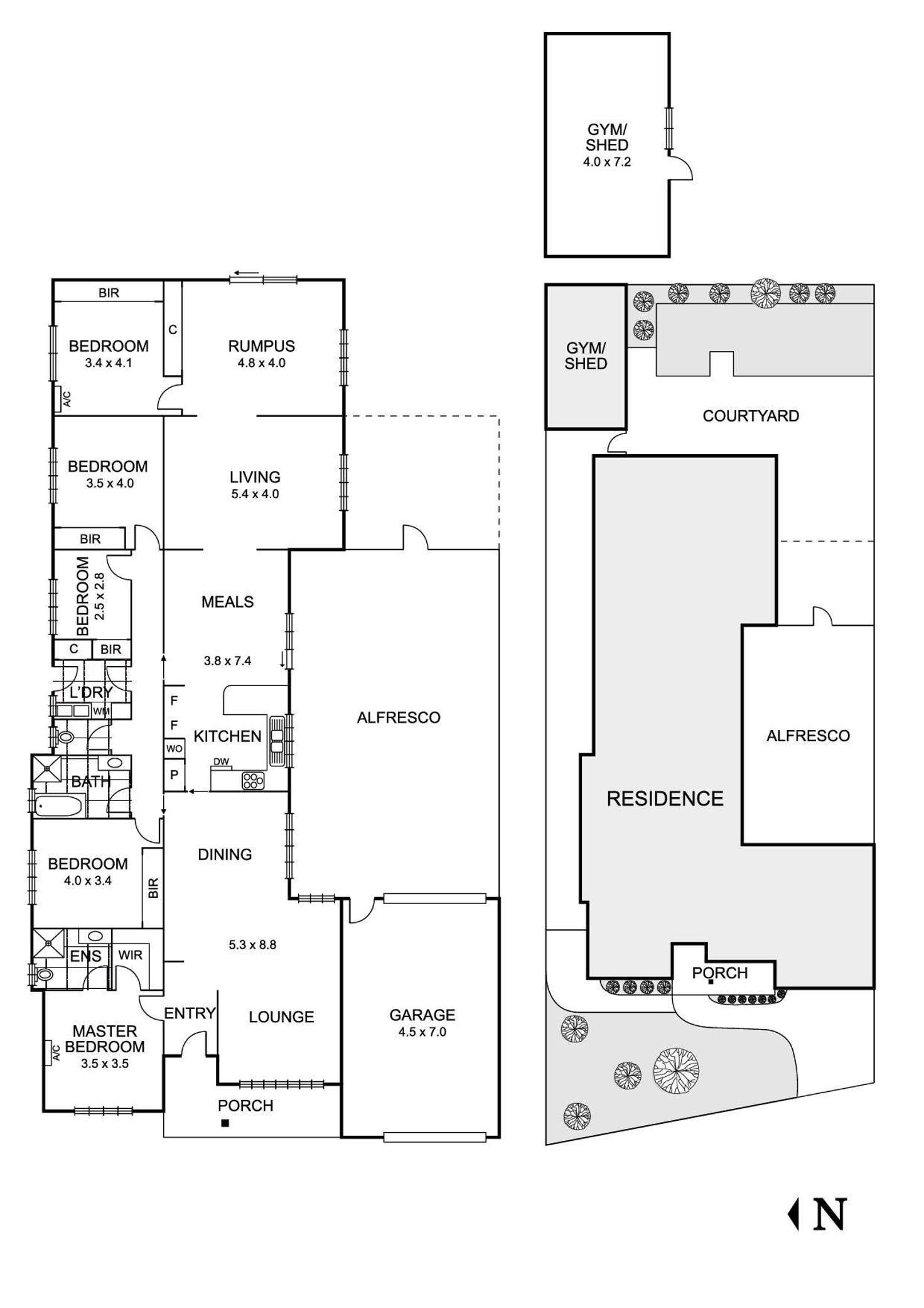 Floorplan of Homely house listing, 42 Iluka Drive, Werribee VIC 3030