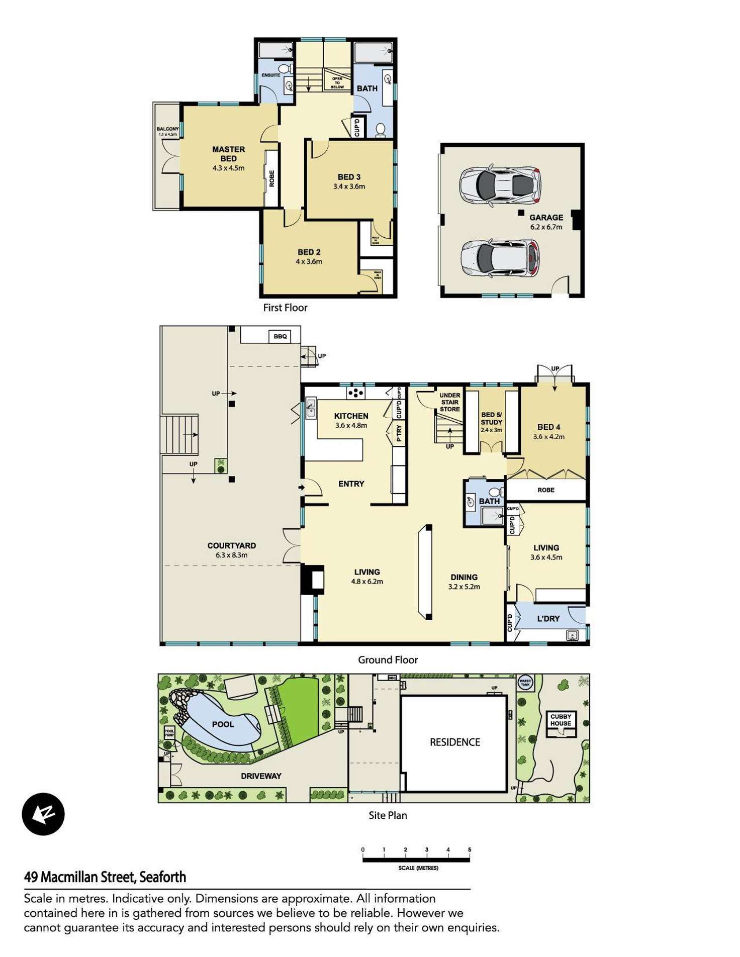 Floorplan of Homely house listing, 49 Macmillan Street, Seaforth NSW 2092