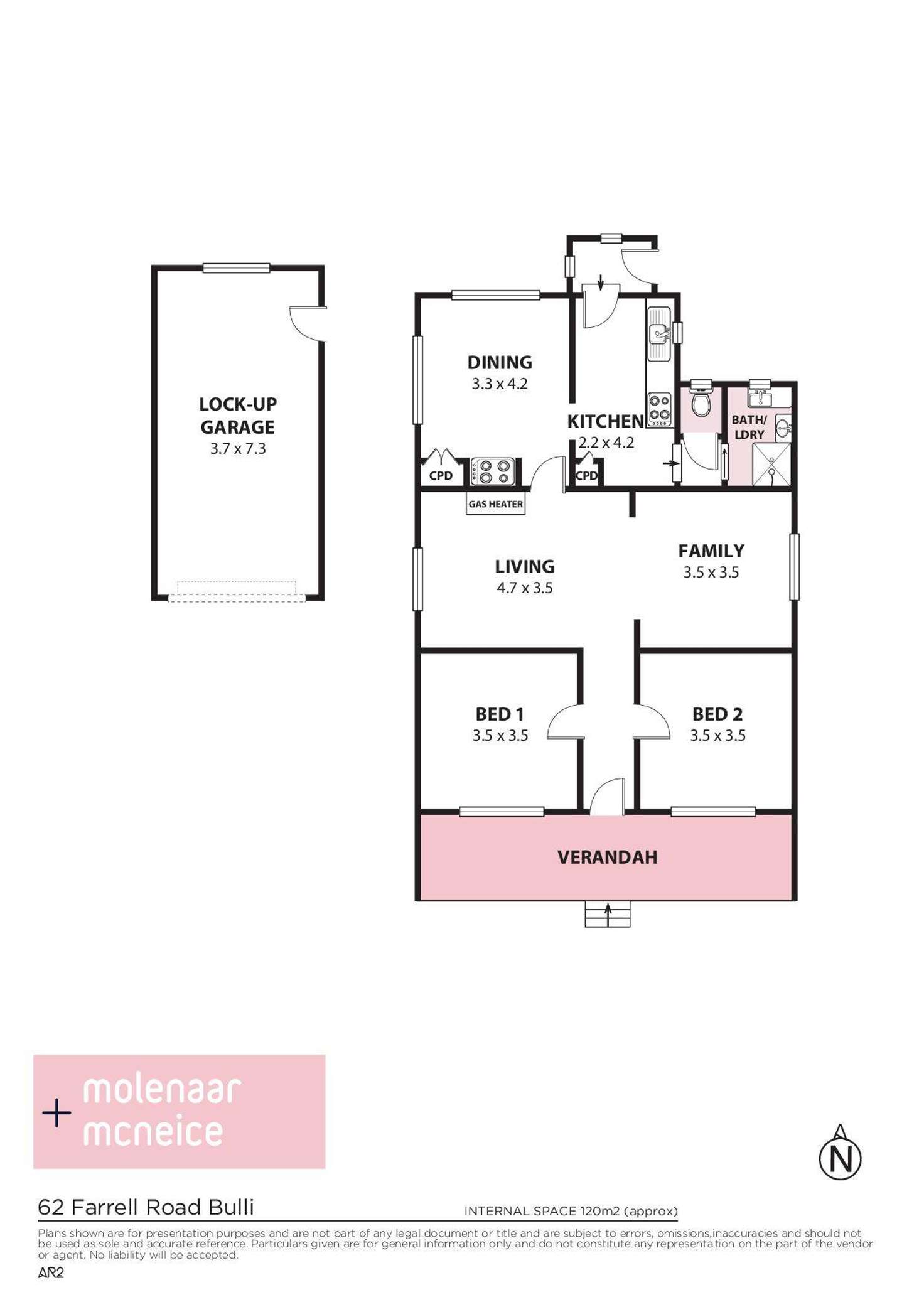 Floorplan of Homely house listing, 62 Farrell Road, Bulli NSW 2516