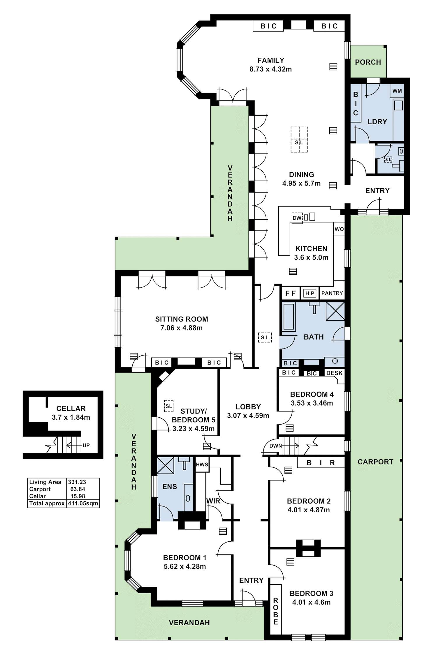 Floorplan of Homely house listing, 41 Eton Street, Malvern SA 5061