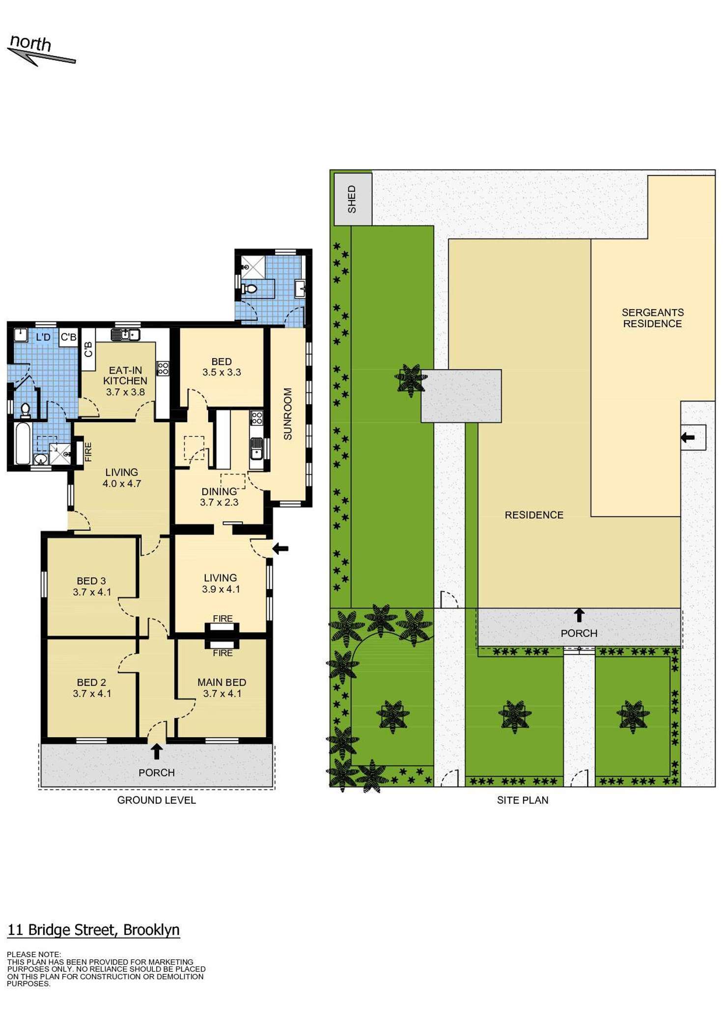 Floorplan of Homely house listing, 11 Bridge Street, Brooklyn NSW 2083