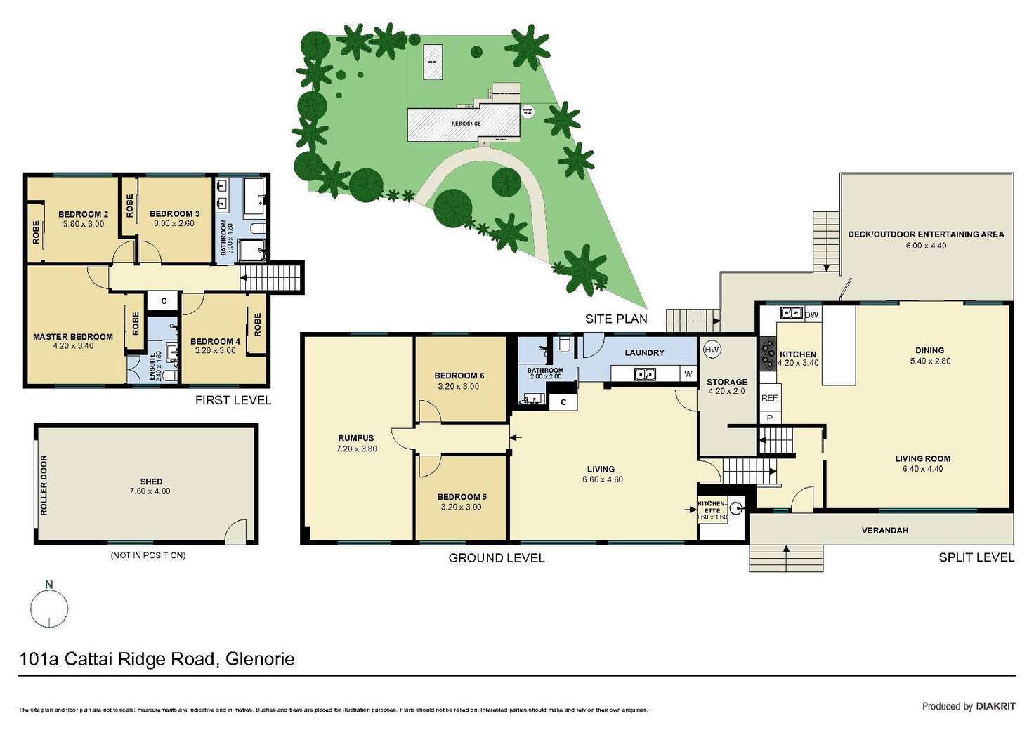 Floorplan of Homely house listing, 101A Cattai Ridge Road, Glenorie NSW 2157