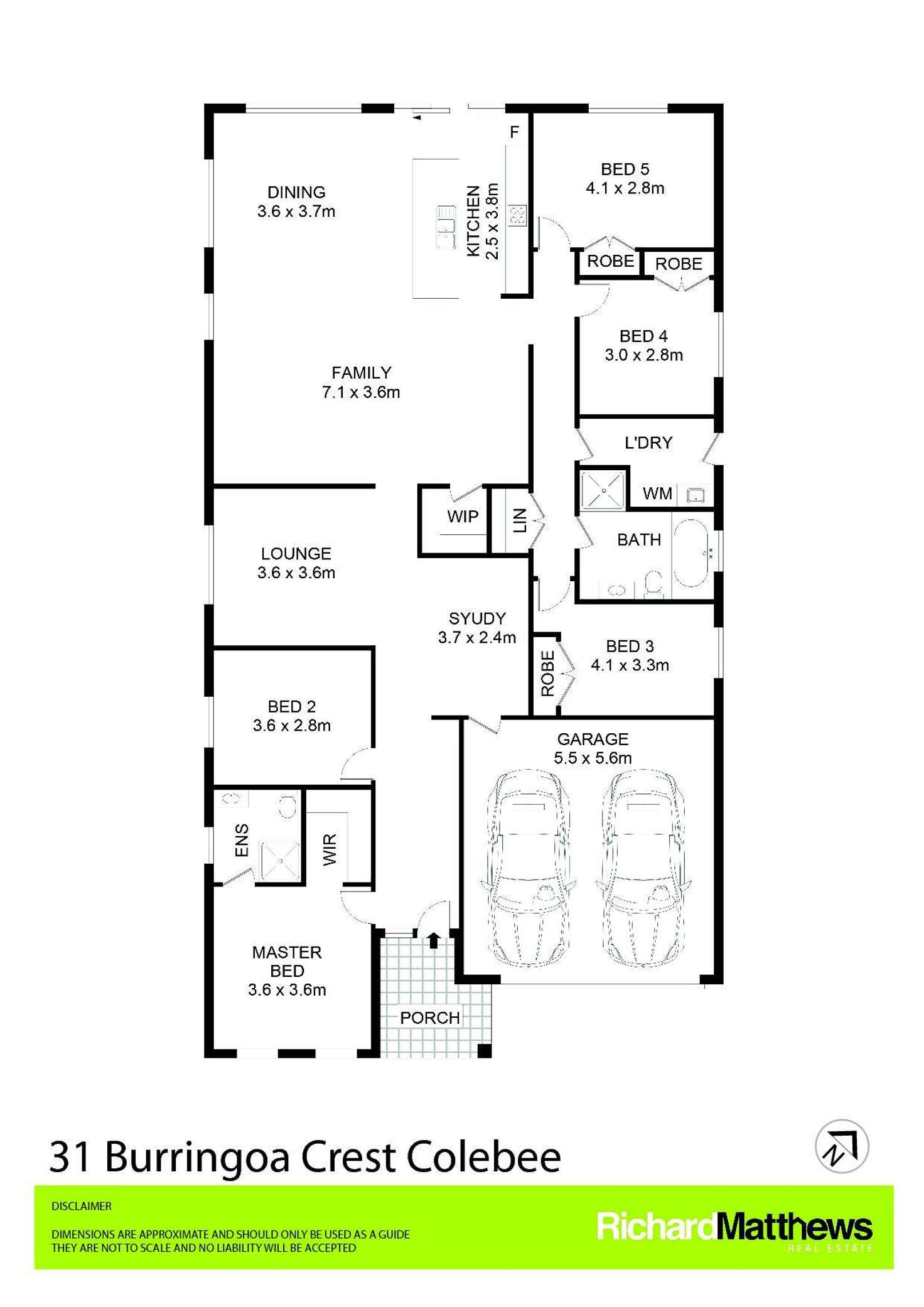 Floorplan of Homely house listing, 31 Burringoa Crescent, Colebee NSW 2761