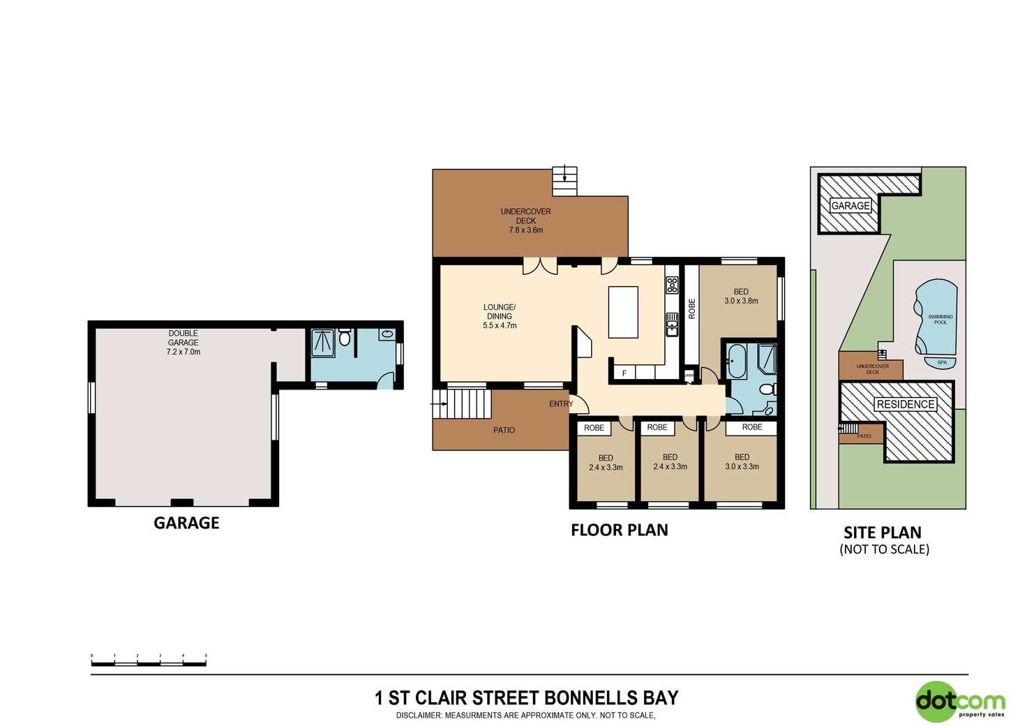 Floorplan of Homely house listing, 1 St Clair Street, Bonnells Bay NSW 2264