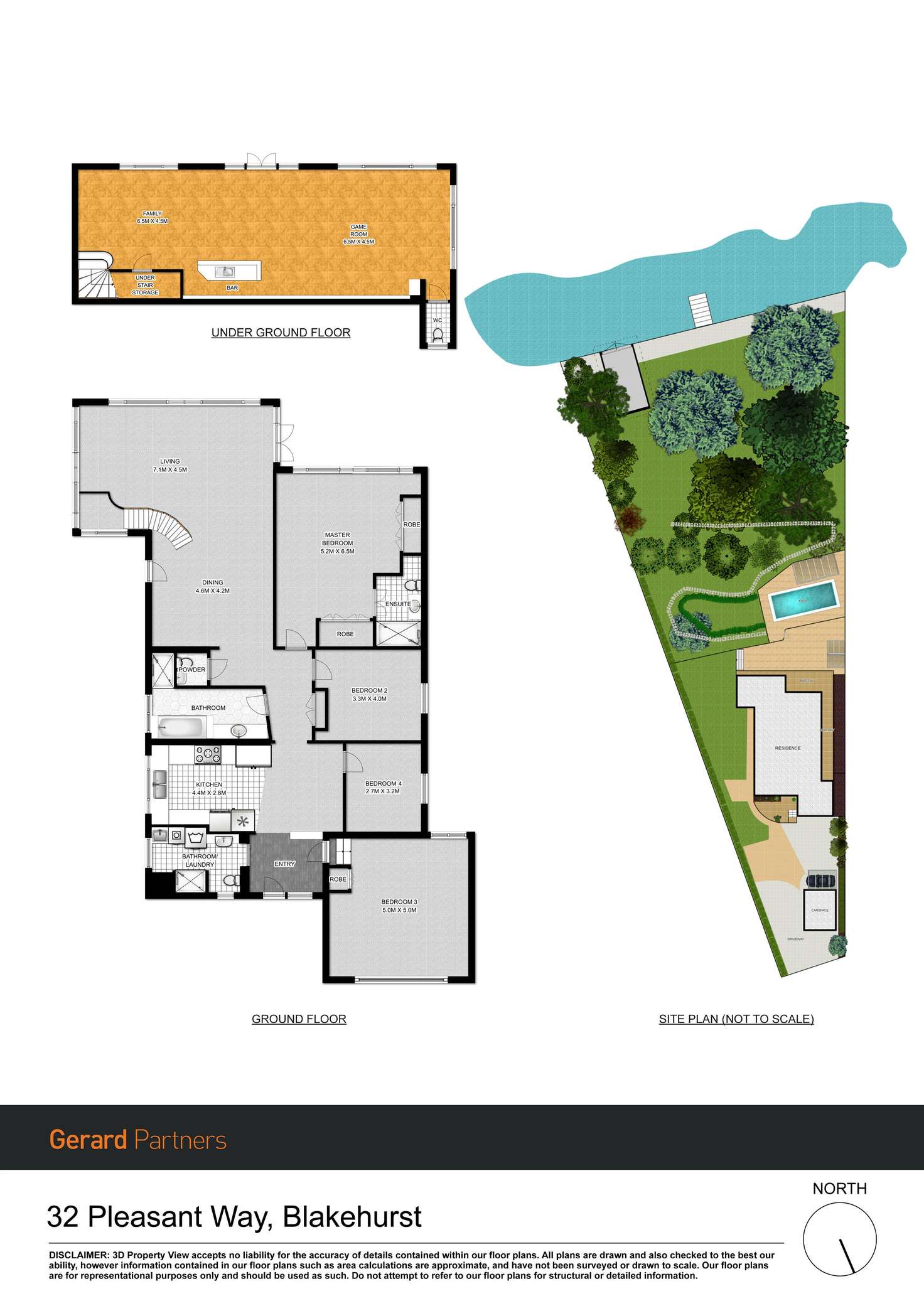 Floorplan of Homely house listing, 32 Pleasant Way, Blakehurst NSW 2221