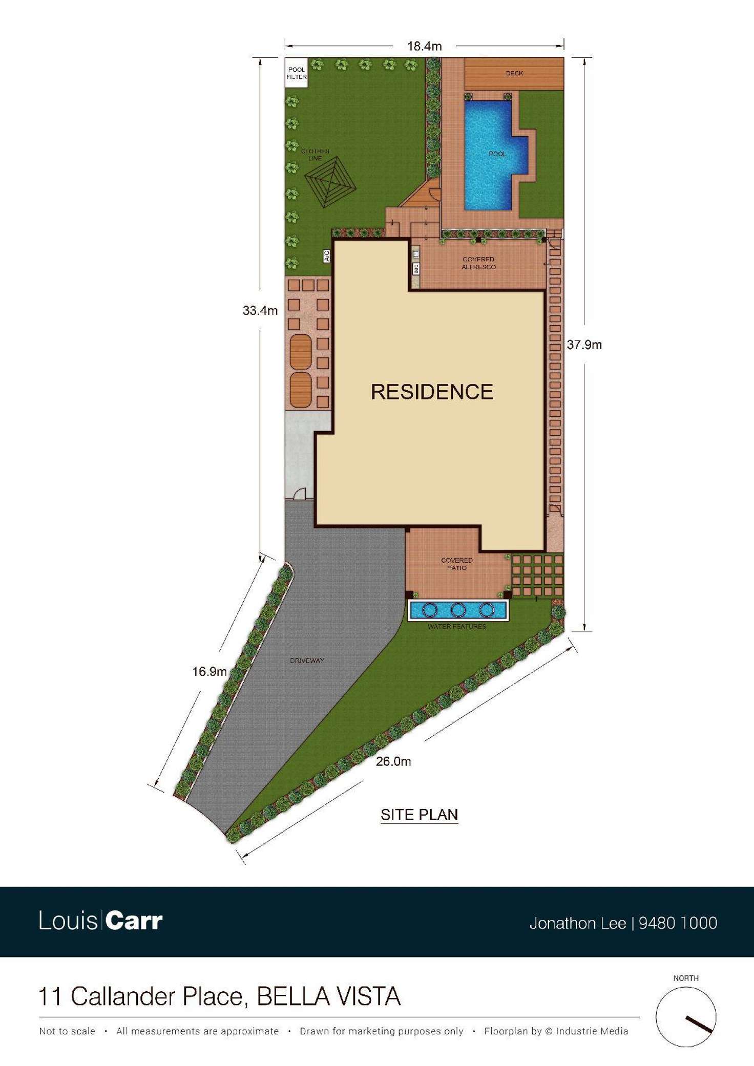 Floorplan of Homely house listing, 11 Callander Place, Bella Vista NSW 2153