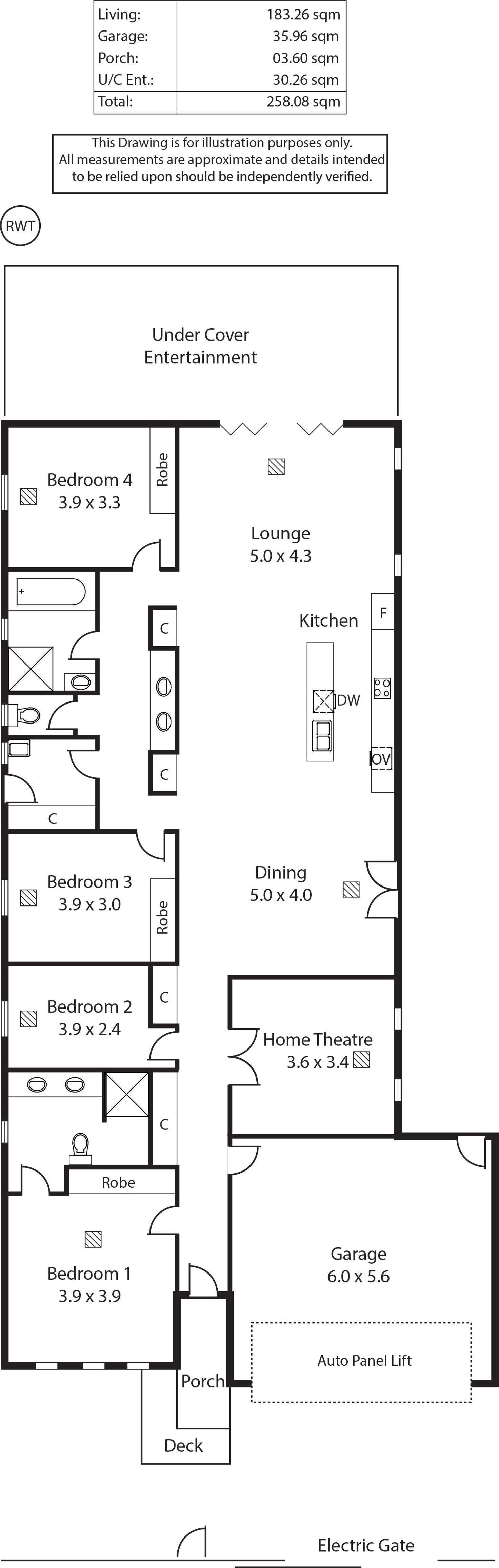 Floorplan of Homely house listing, 19 Moresby Avenue, Broadview SA 5083