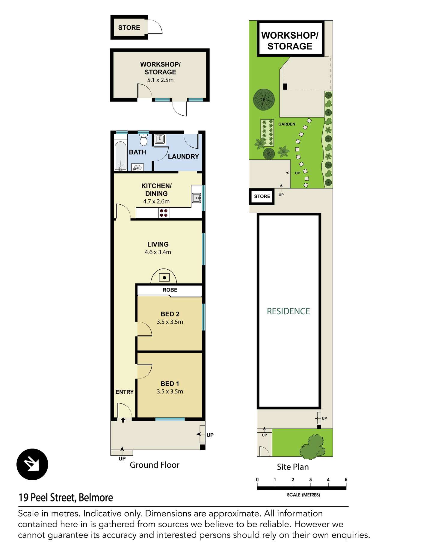 Floorplan of Homely house listing, 19 Peel Street, Belmore NSW 2192