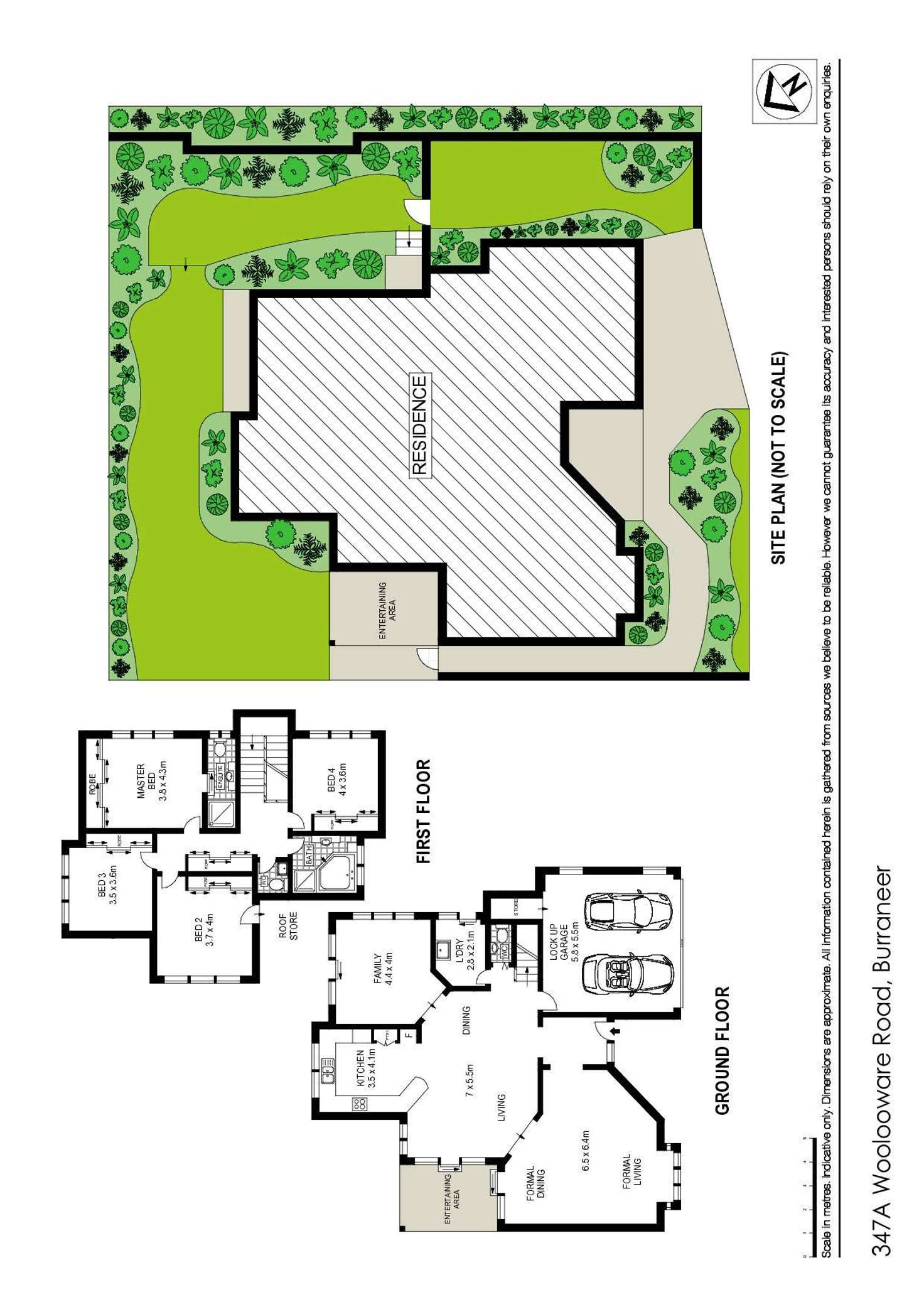 Floorplan of Homely house listing, 347a Woolooware Road, Burraneer NSW 2230