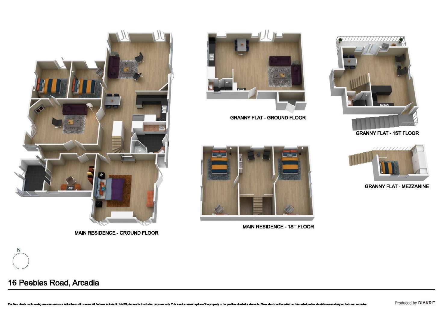Floorplan of Homely house listing, 16 Peebles Road, Arcadia NSW 2159